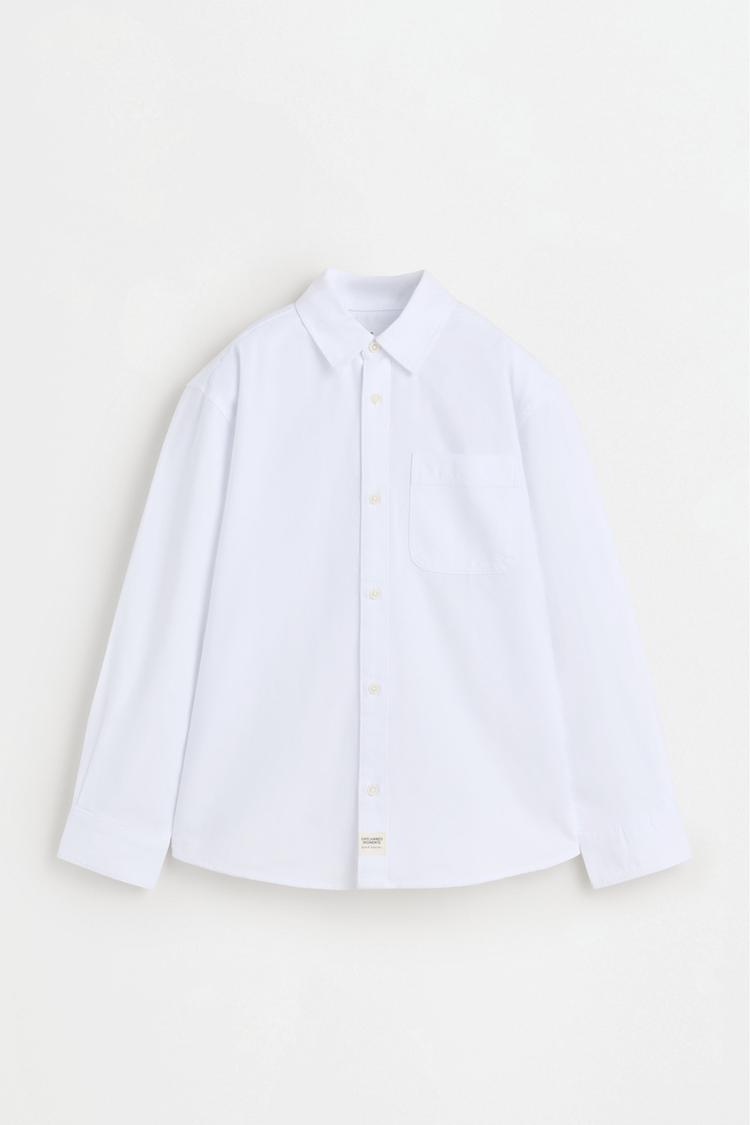 Oxford shirt — WHITE