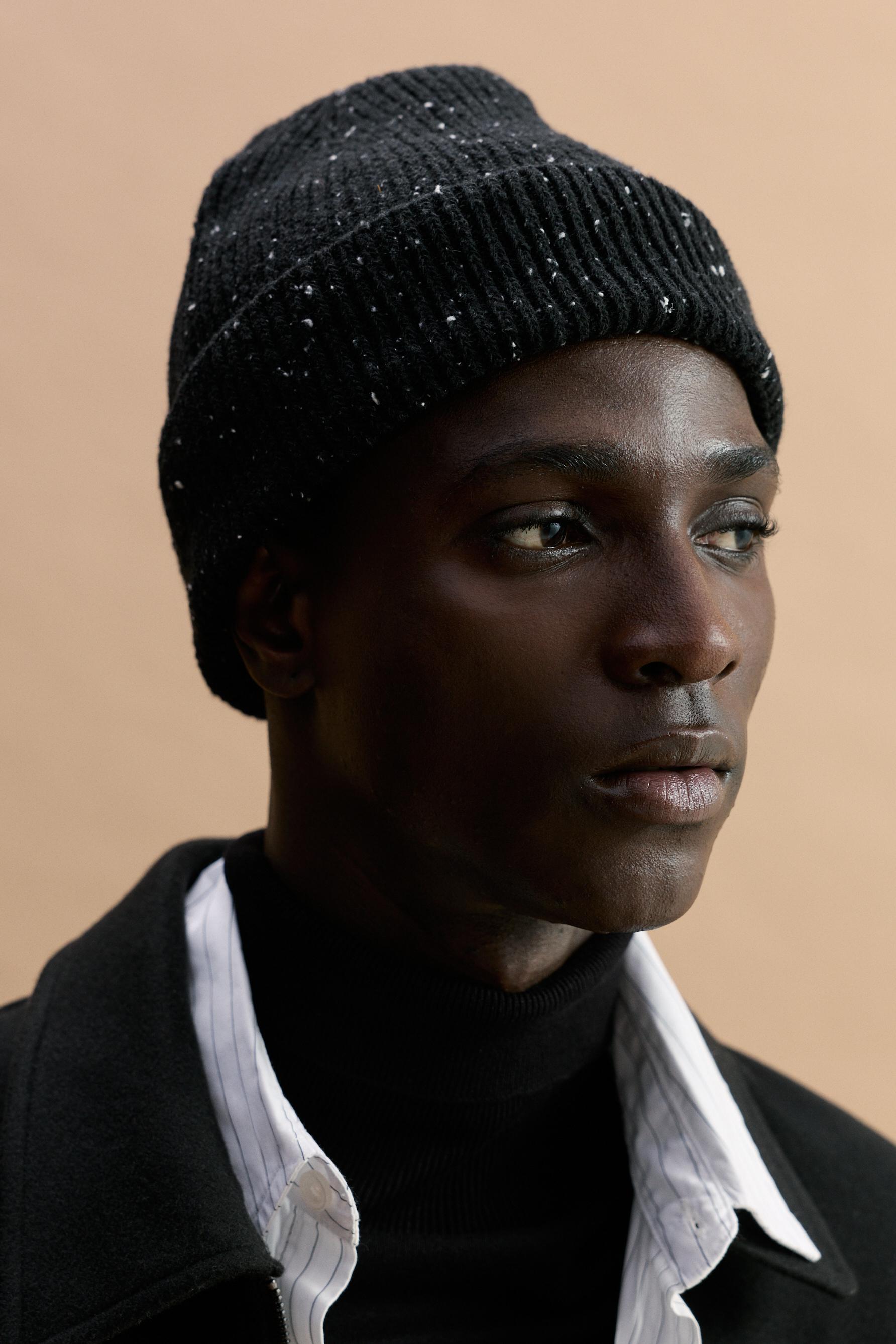 Gorro punto jaspeado