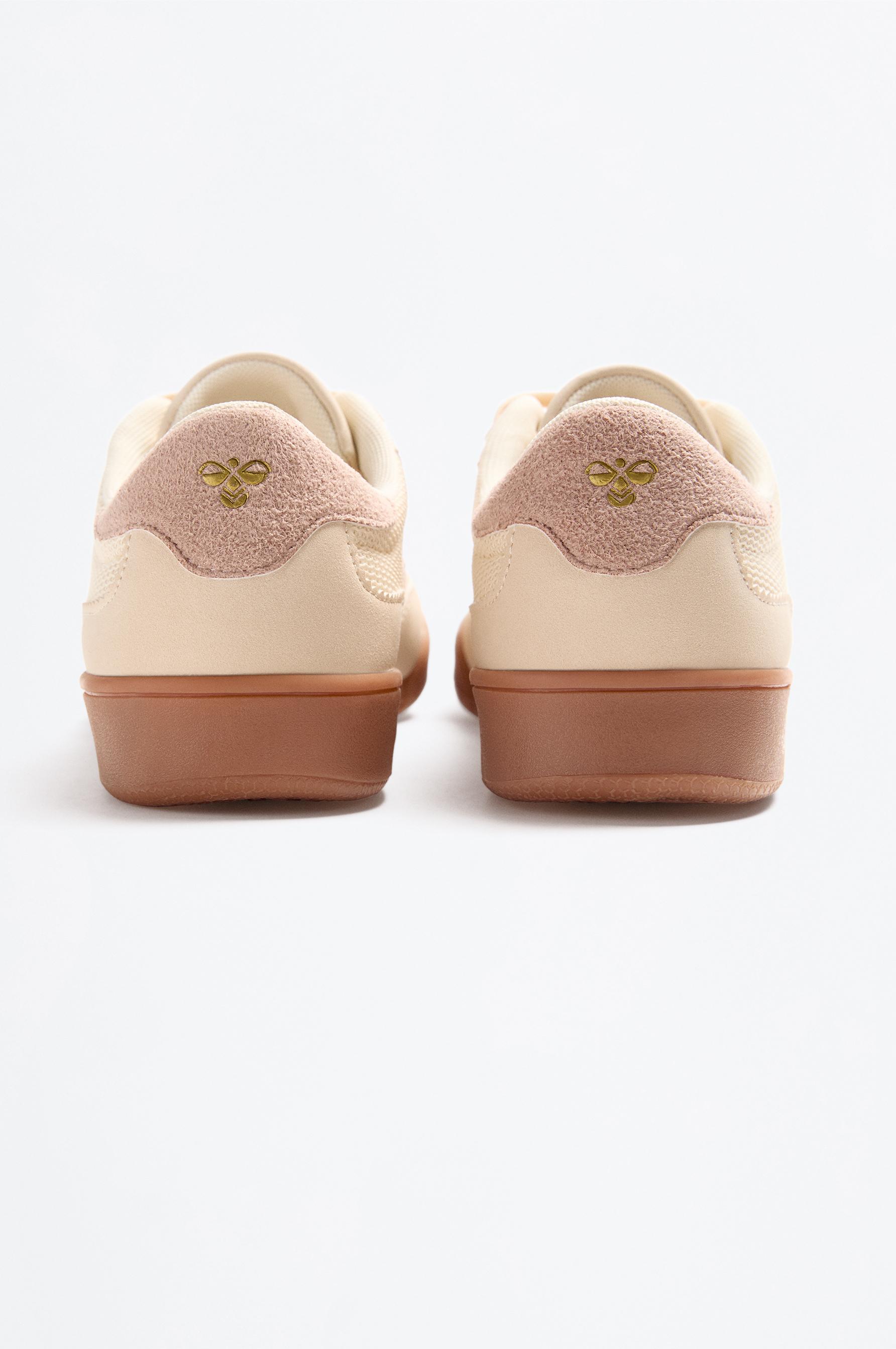 Lefties Bej Lefties Hummel kumaş spor ayakkabı