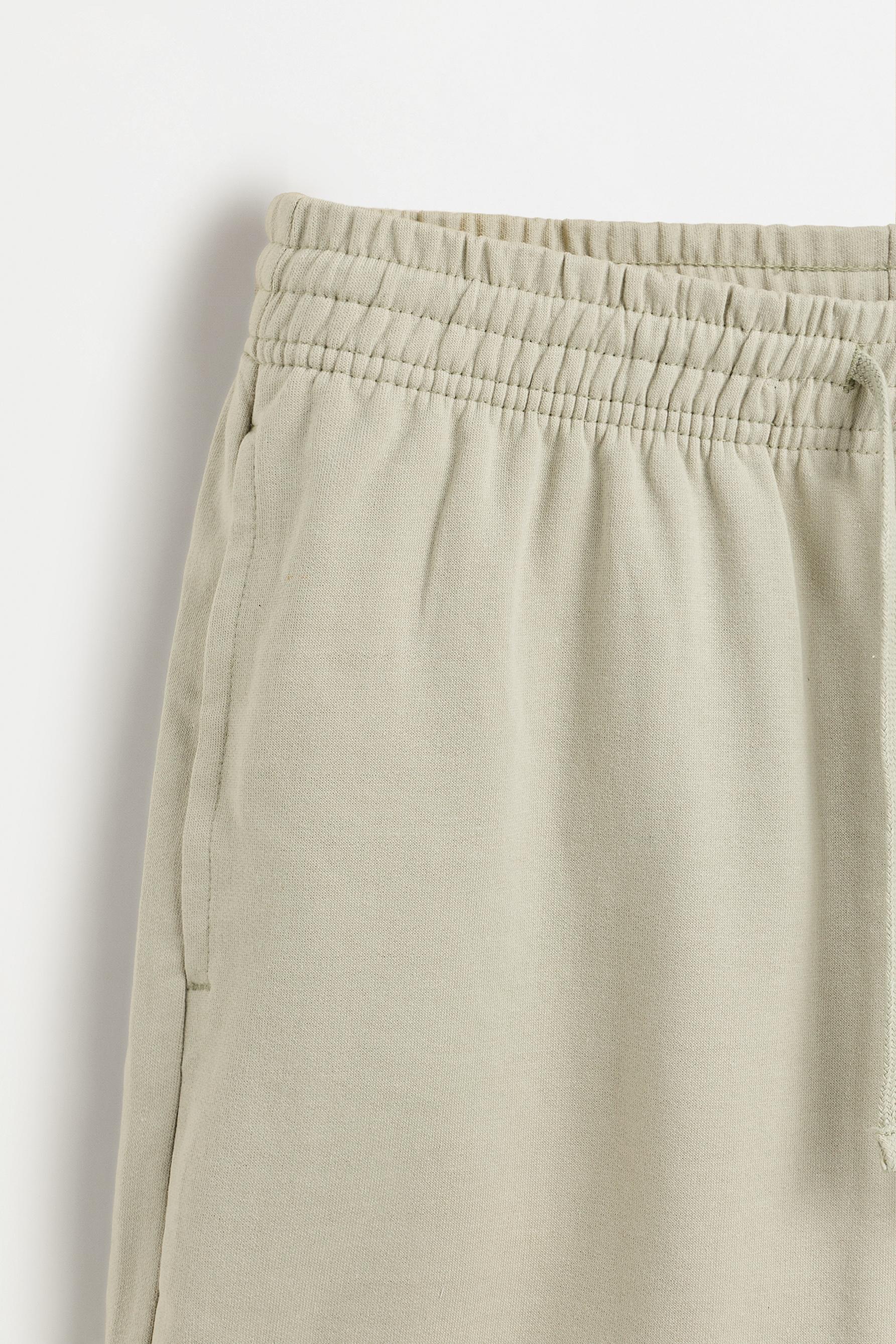 Basic tracksuit Bermuda shorts — PALE GREEN