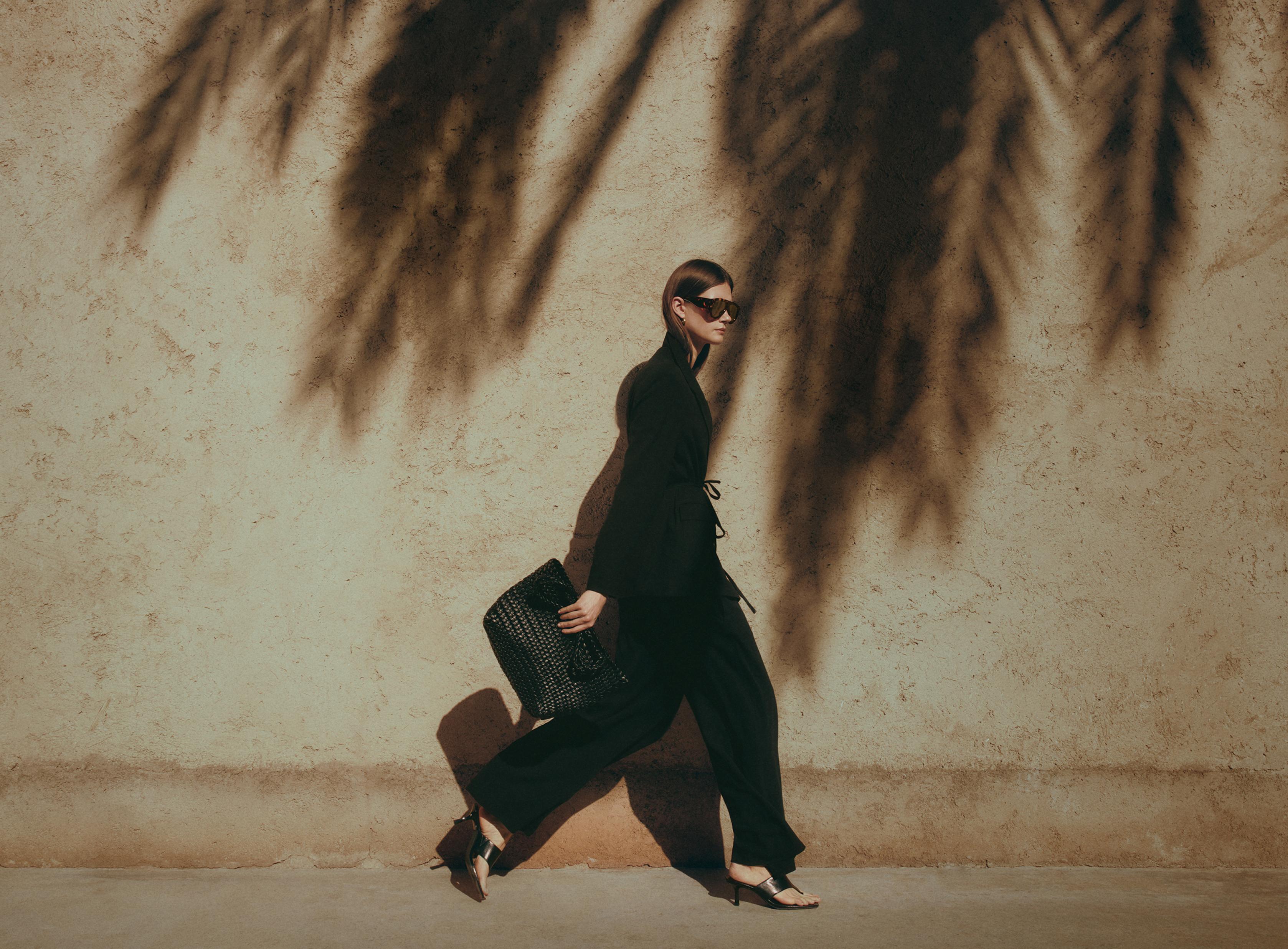 Rustic trousers — BLACK