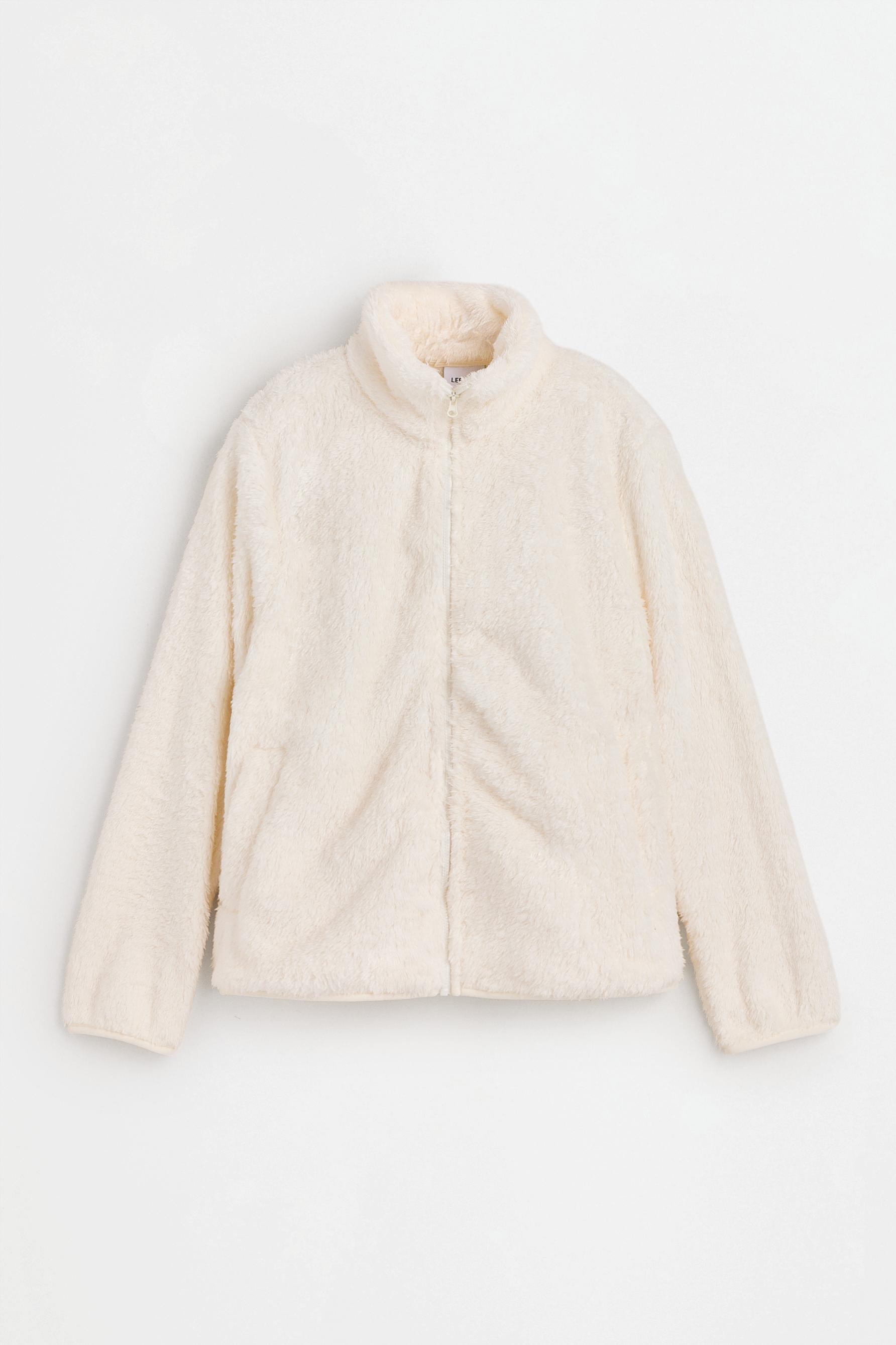 Chaqueta efecto pelo