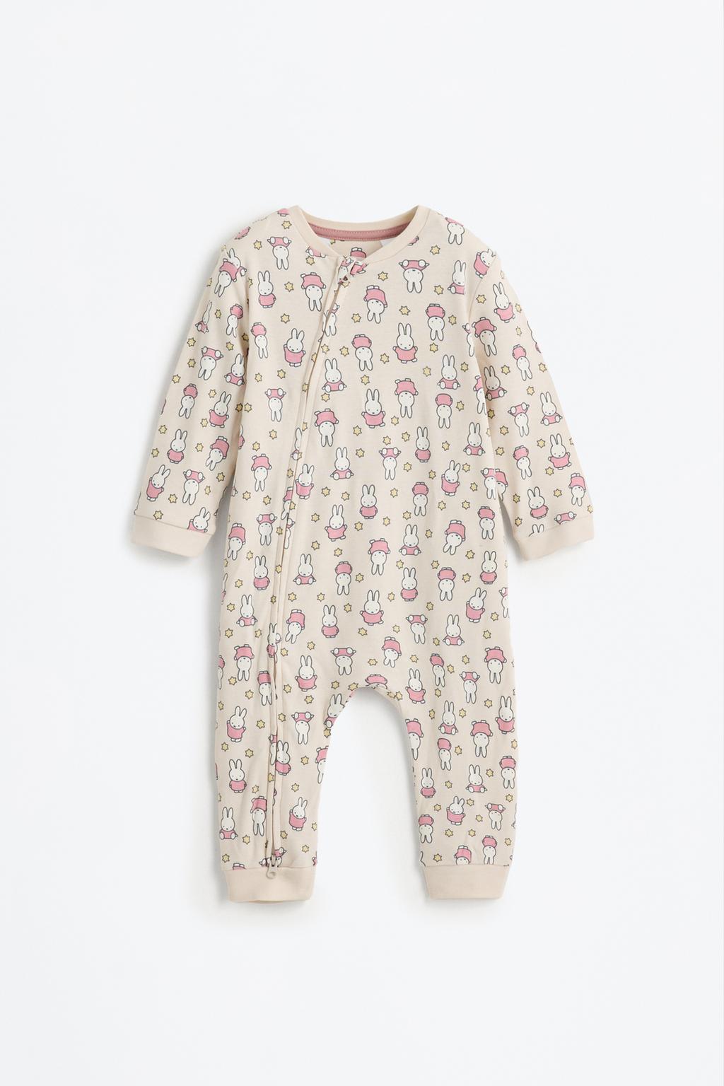 Miffy interlock one-piece pyjamas