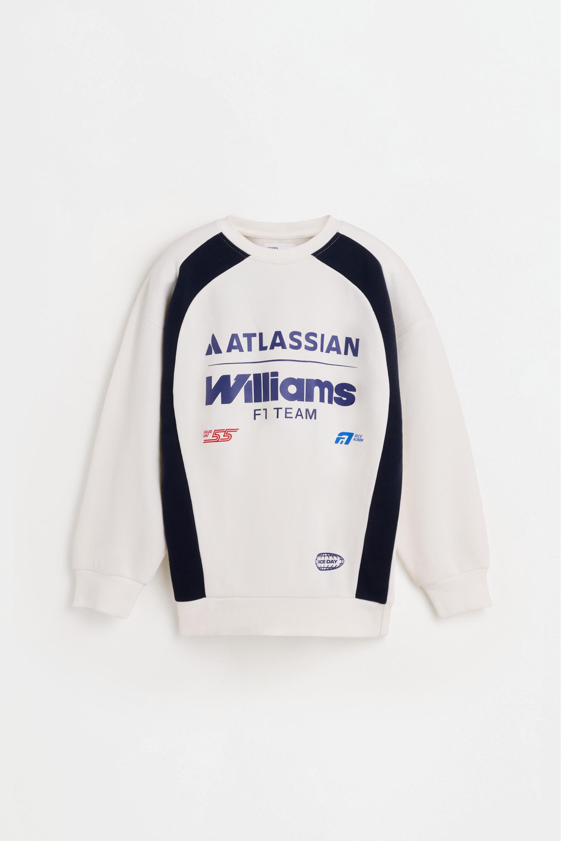 ©2026 Williams Sweatshirt — OFF WHITE