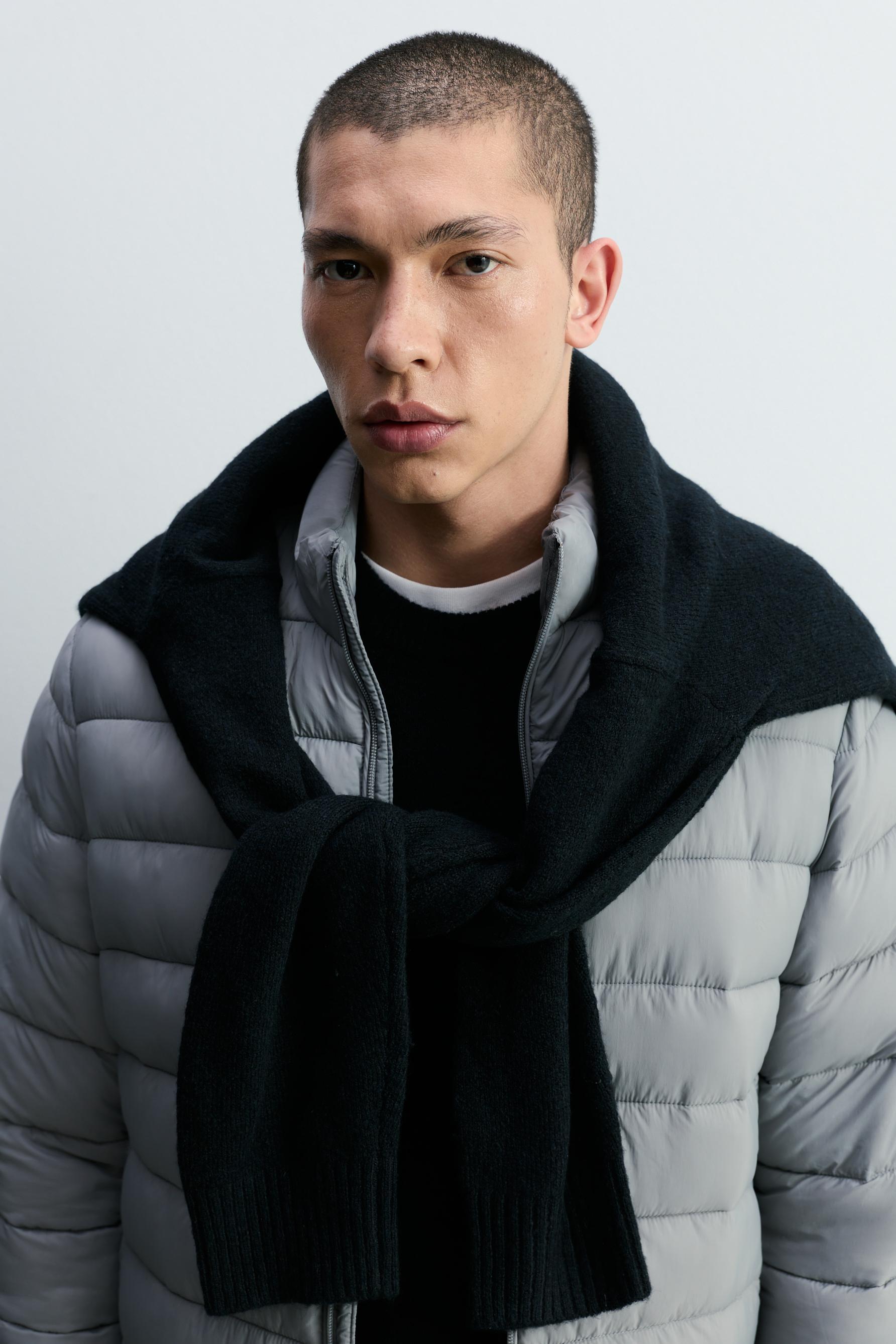 Lightweight quilted jacket — PALE GREY