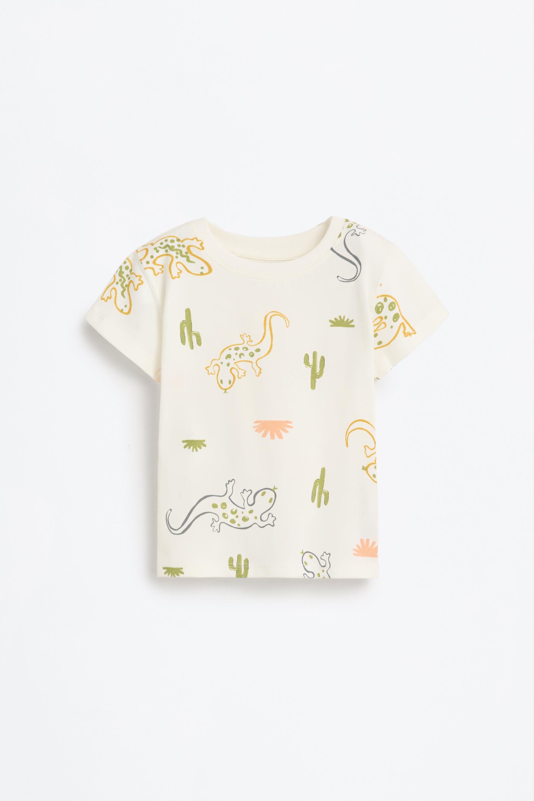 Plush dungarees and T-shirt set — OLIVE GREEN