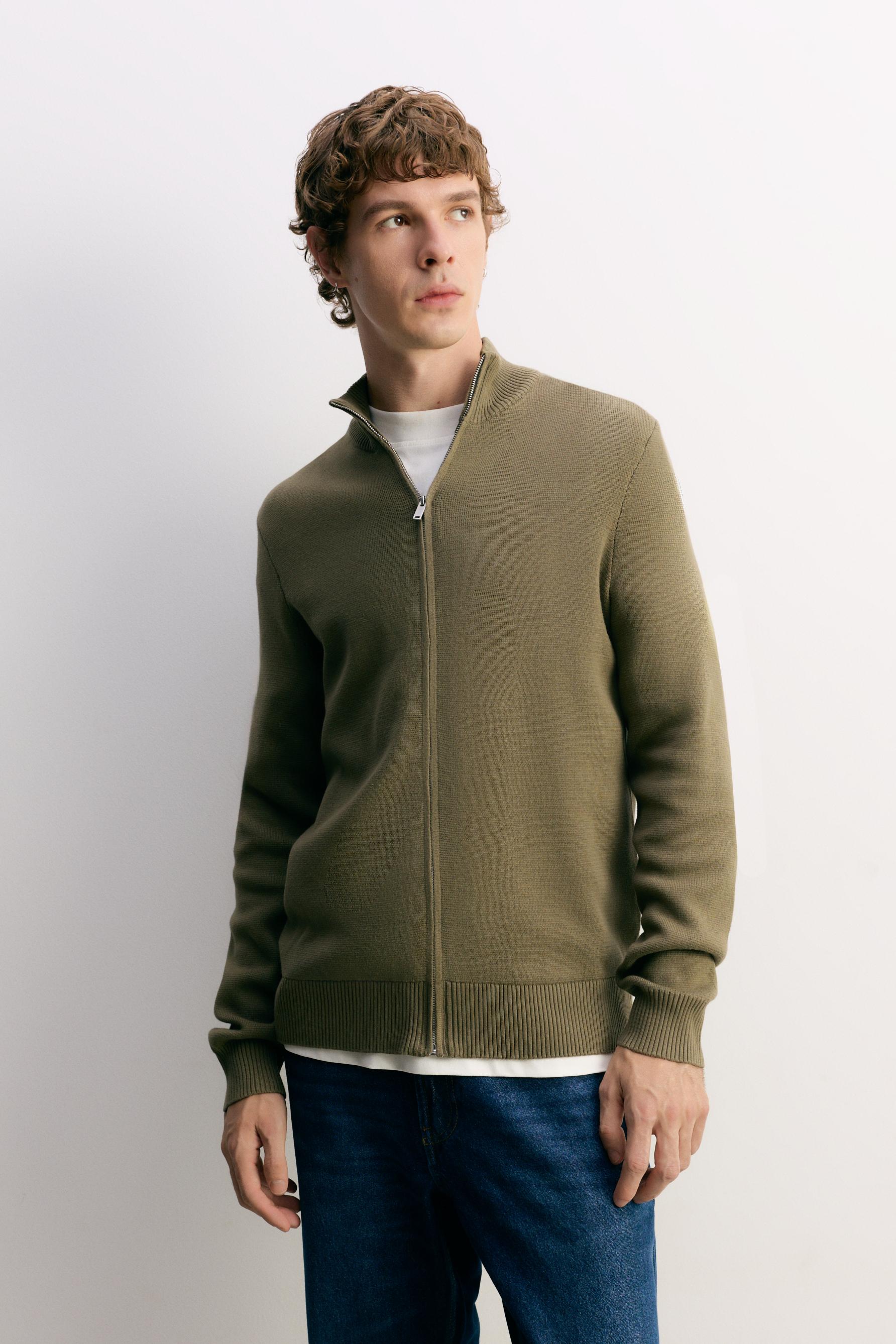 Chaqueta cremallera punto