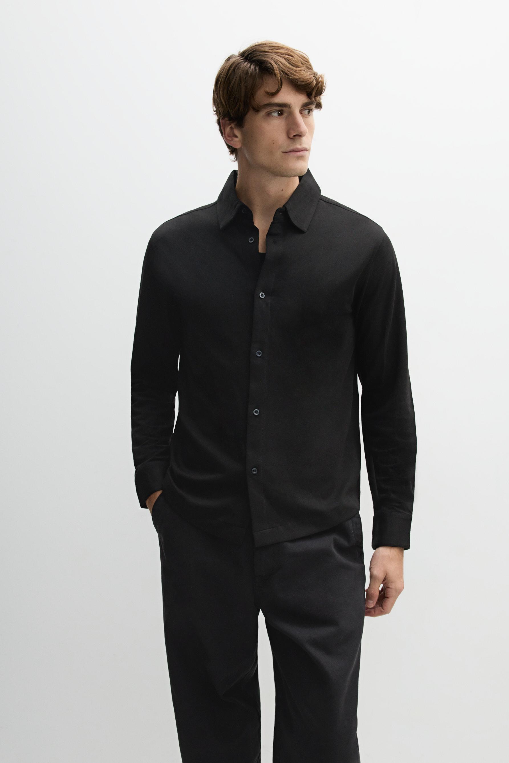 Camisa básica interlock