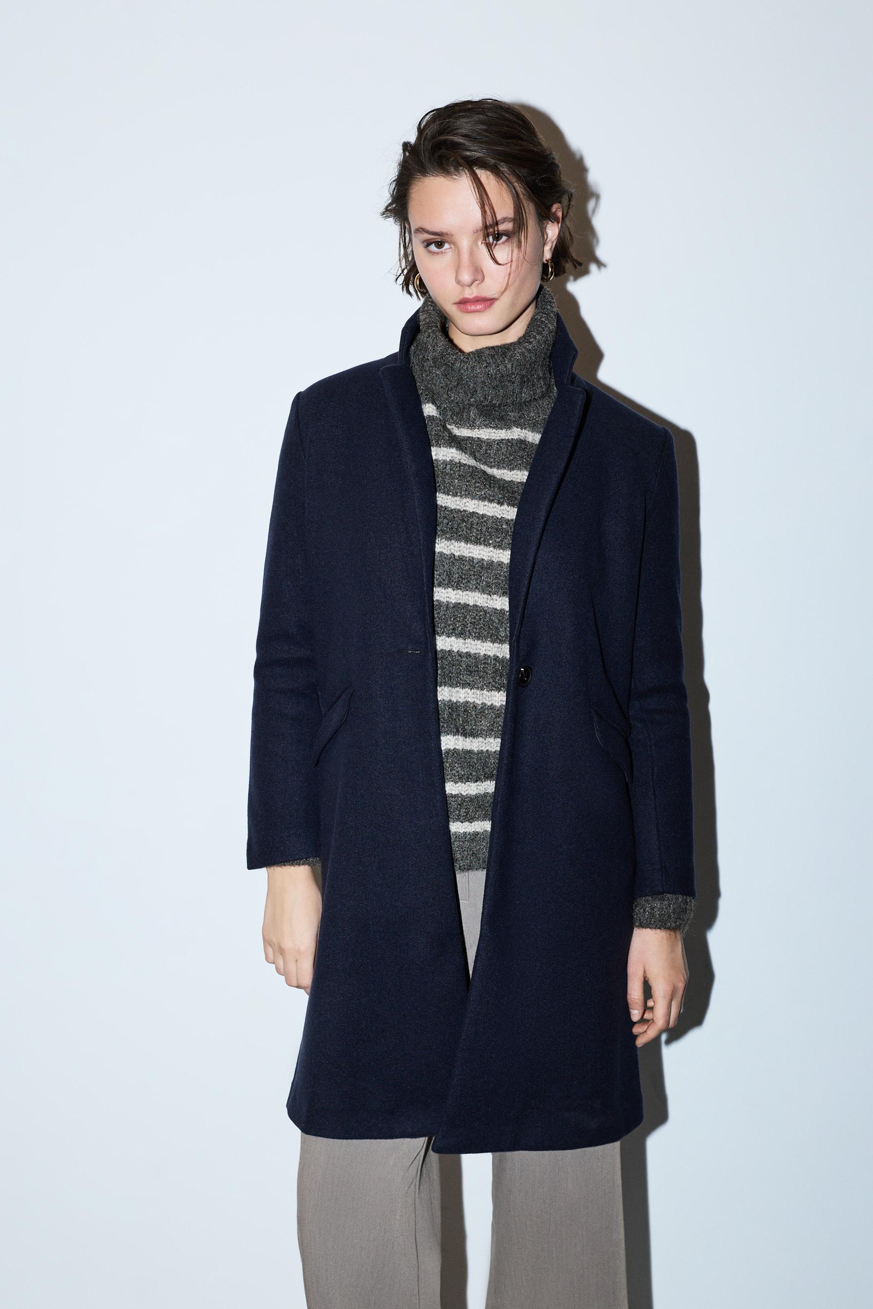 Abrigo paño básico