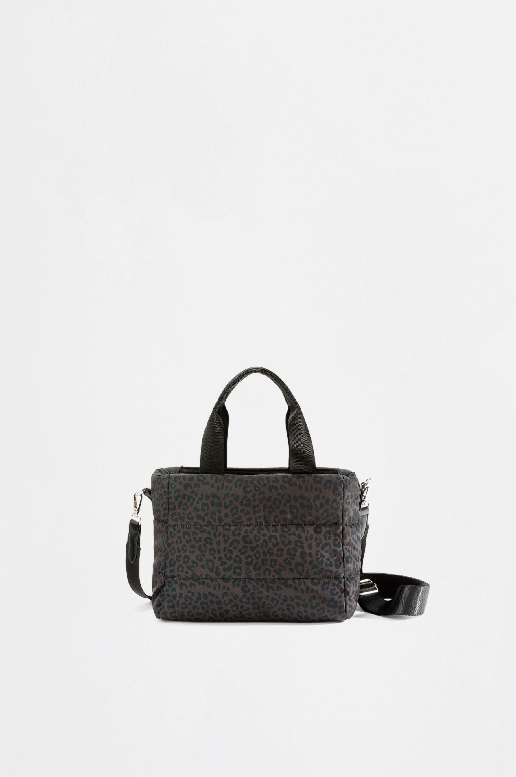 Quilted crossbody bag — LEOPARD