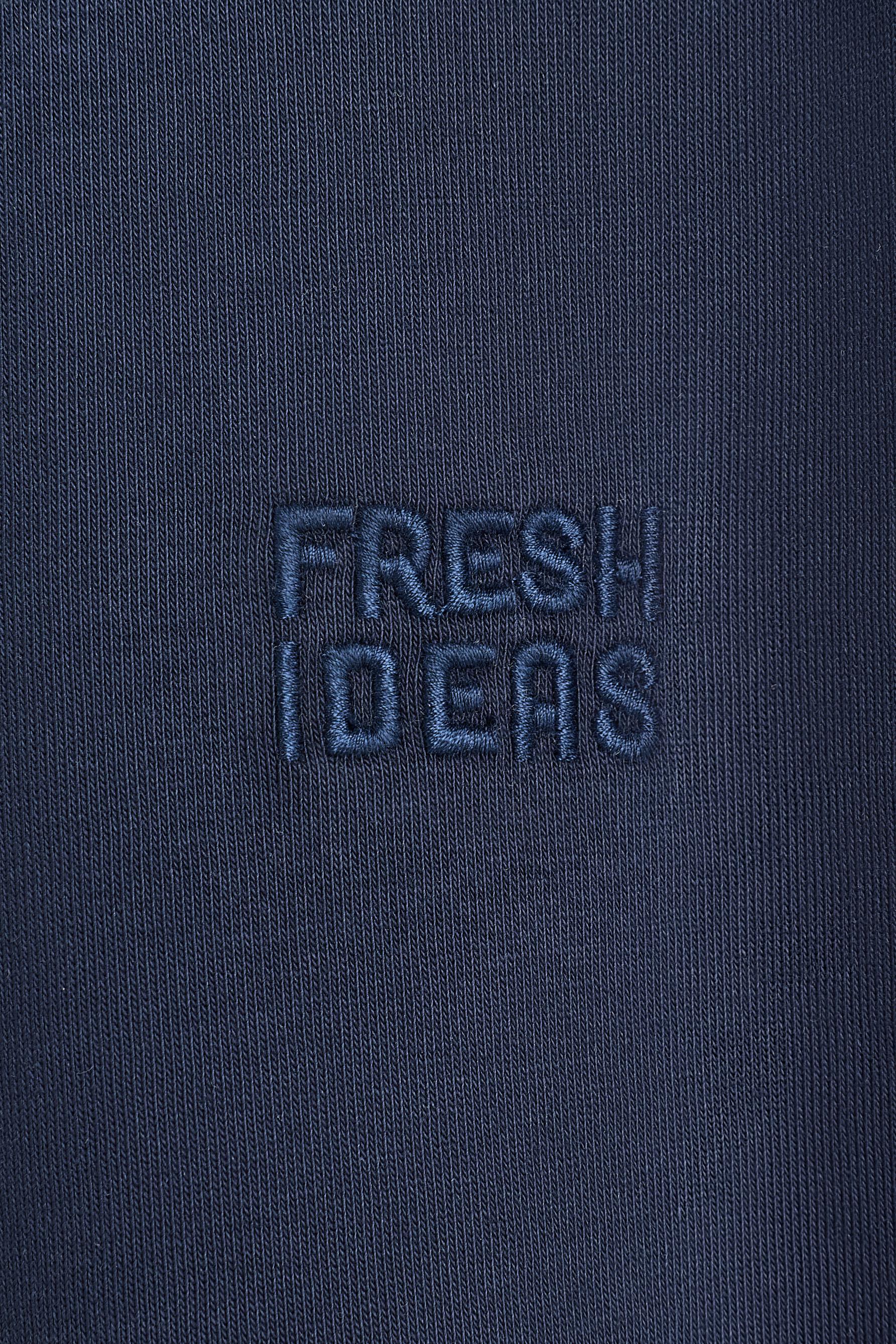 Heavy jersey T-shirt — NAVY