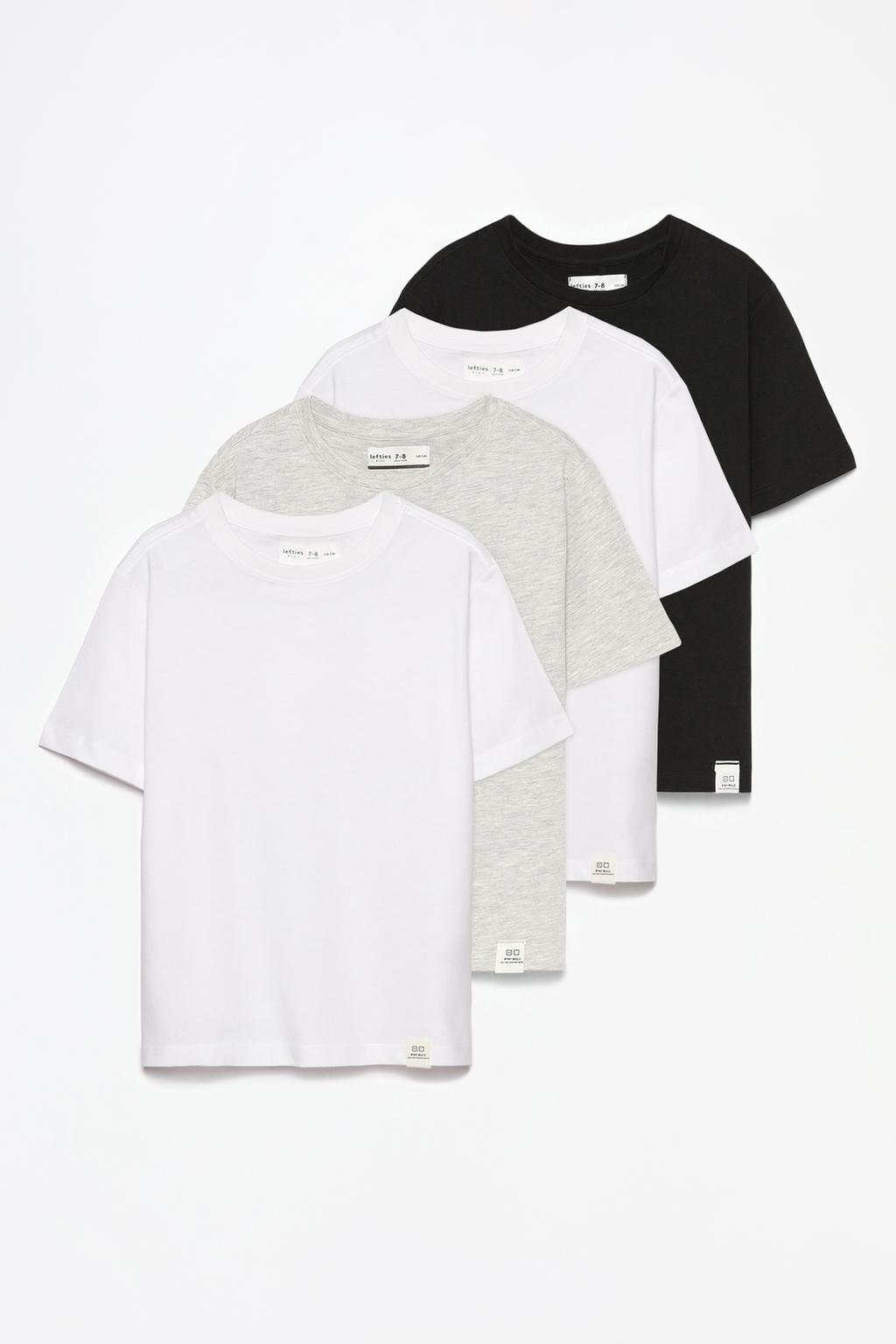 4-pack of basic T-shirts