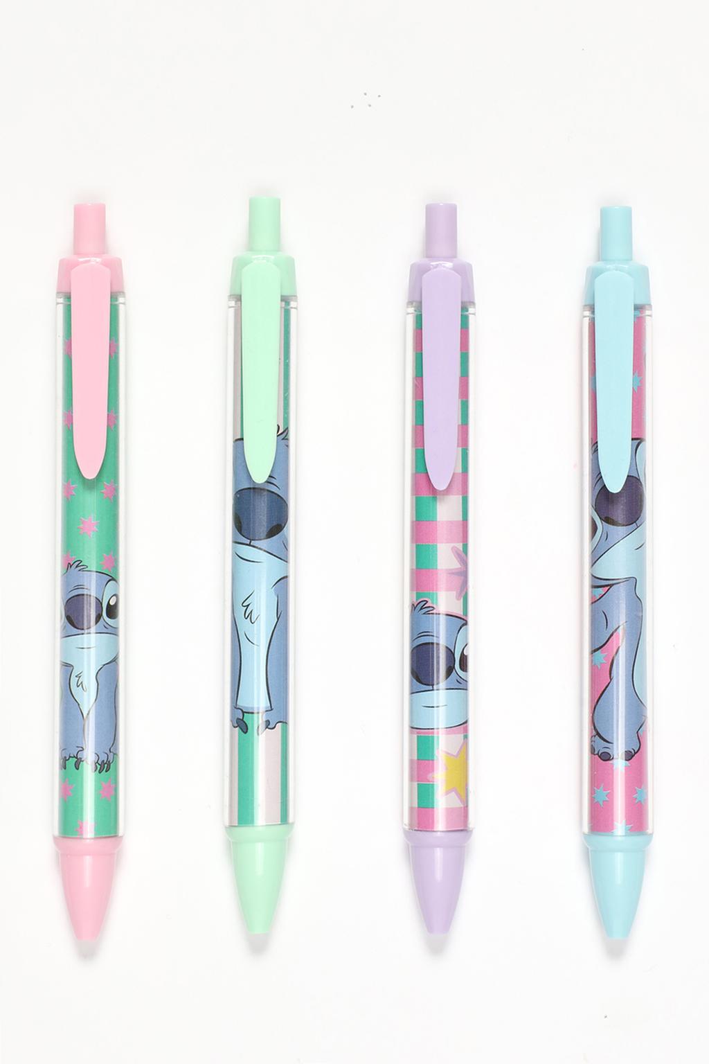 Pack of 4 Stitch Lilo & Stitch ©Disney pens