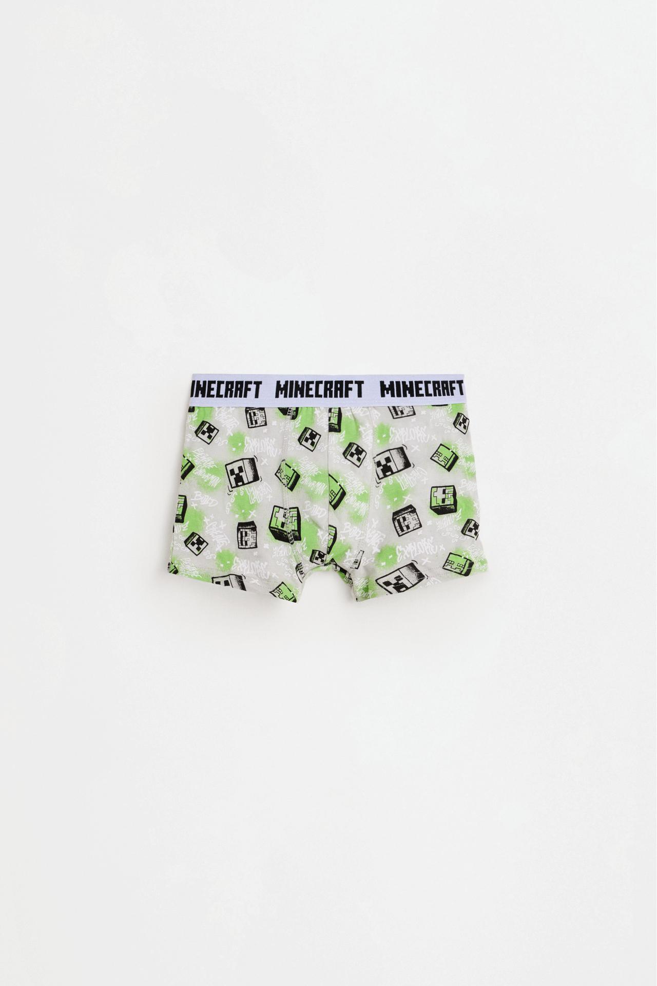 Minecraft Boxer Briefs (3-Pack) — GREYISH GREEN