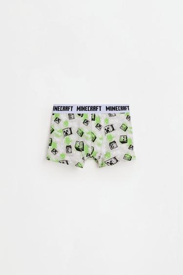 Minecraft Boxer Briefs (3-Pack) — GREYISH GREEN 2