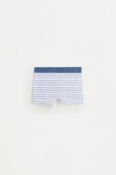 Pack of 7 contrast boxer briefs — GREENISH BLUE 3