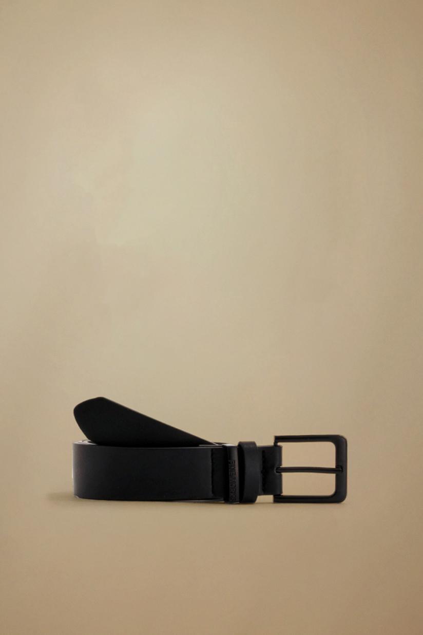 Basic dress belt — BLACK TONE