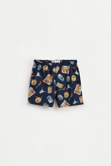 Short glow-in-the-dark pyjamas — BLUE 3