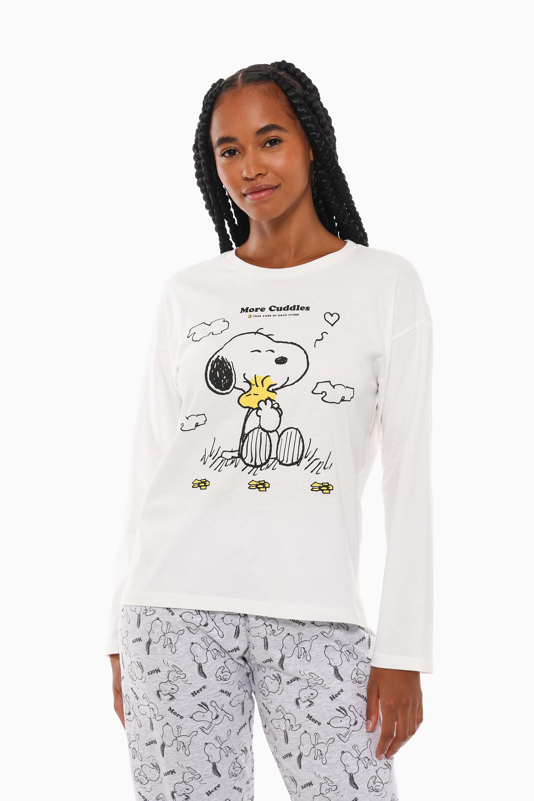 Peanuts pajamas for adults sale