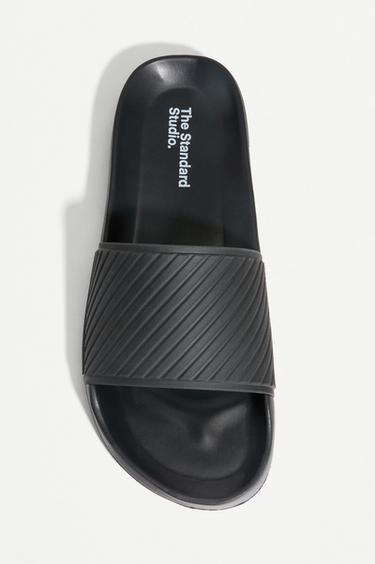 Men's slide sandals — BLACK 3