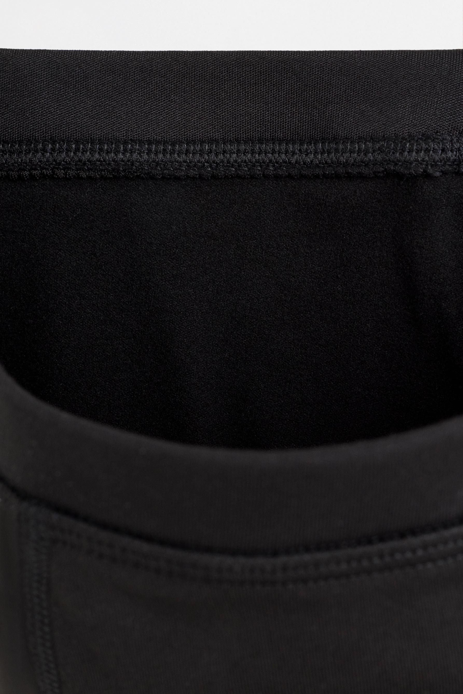 MEDIUM WEIGHT thermal leggings — BLACK