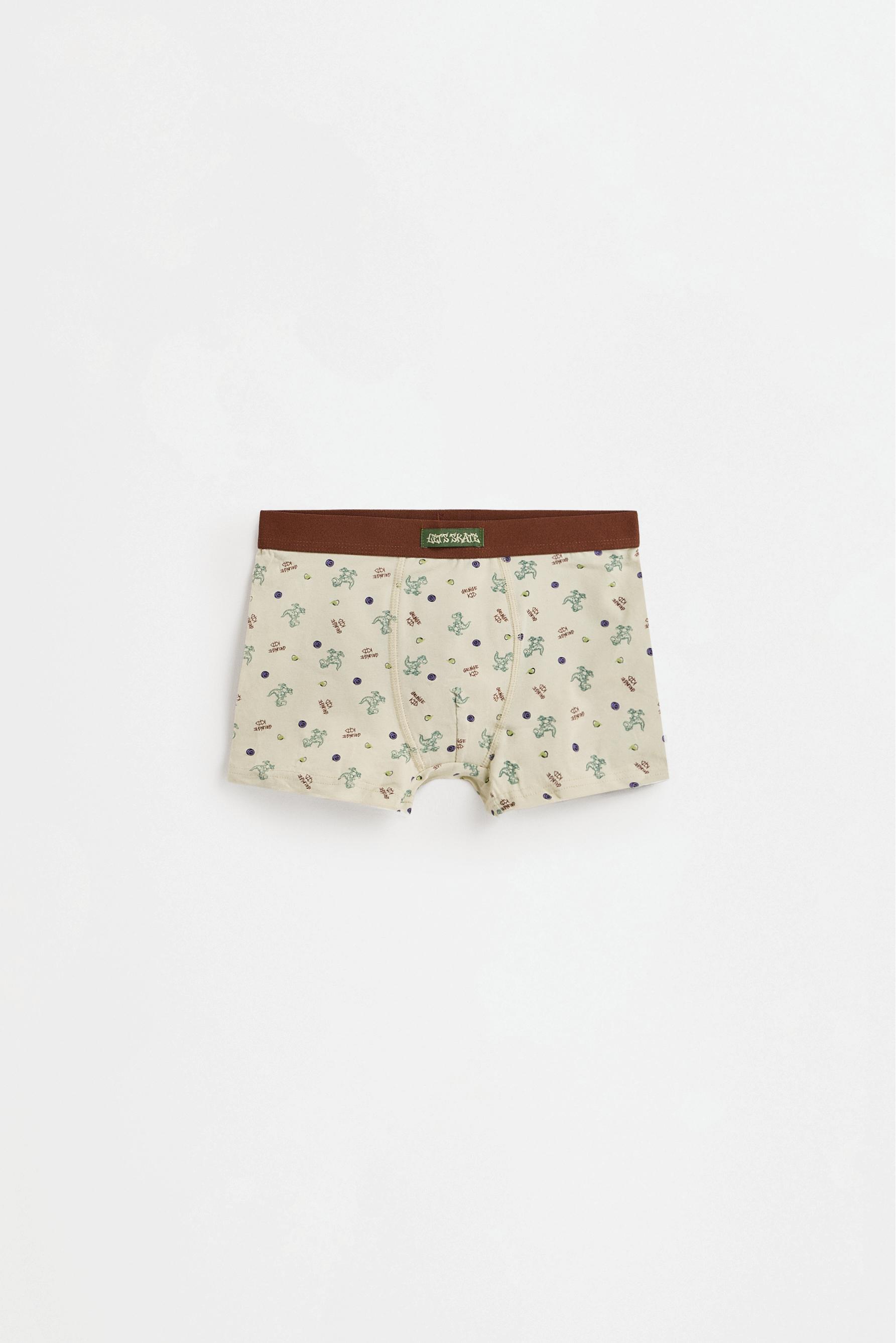 Mixed boxer briefs (7-pack) — GREEN TONES