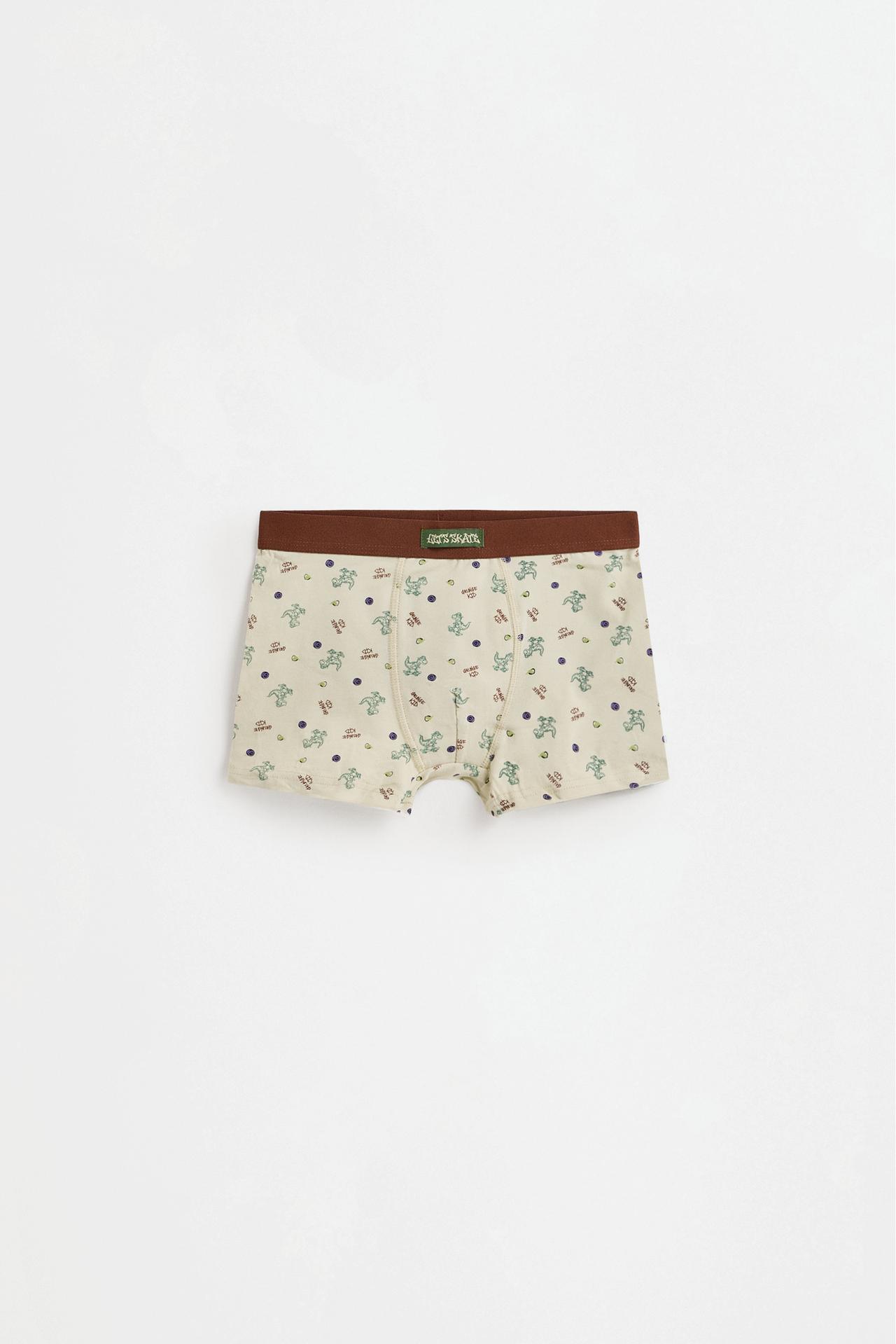 Mixed boxer briefs (7-pack) — GREEN TONES