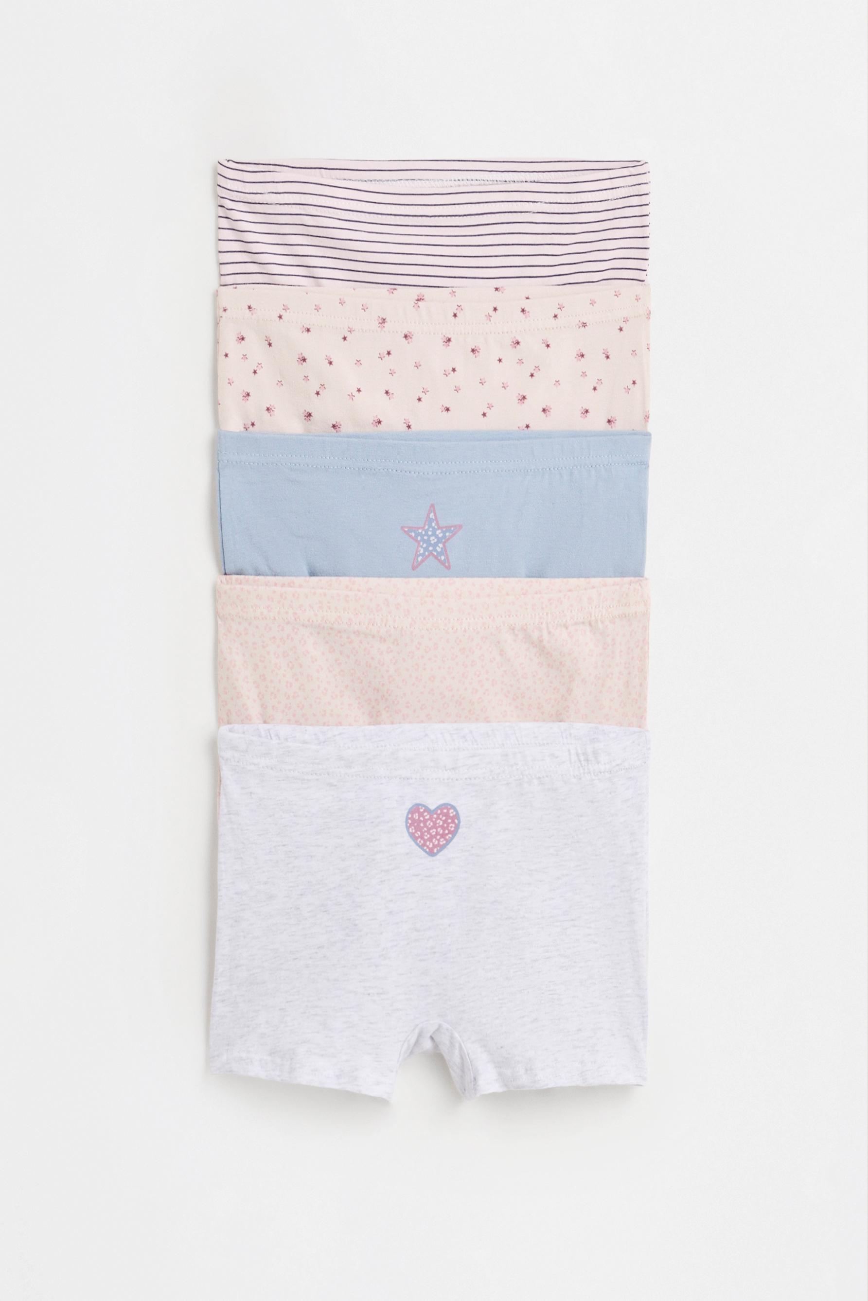 Printed boxer briefs (5-pack) — GREY MARL