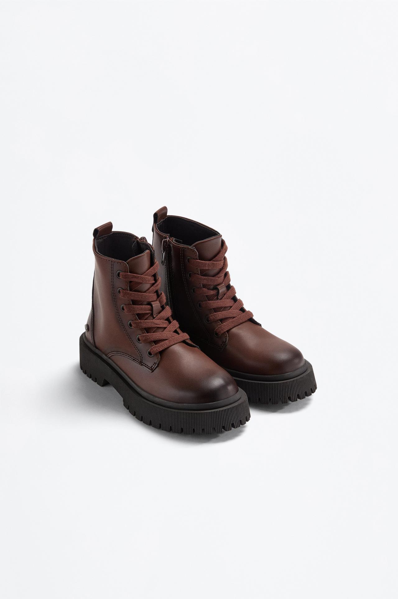 Track sole boots — 1-114