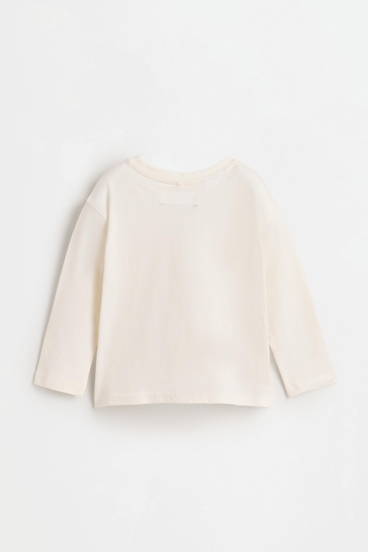 Pack of 4 plain long sleeve T-shirts — POWDER PURPLE