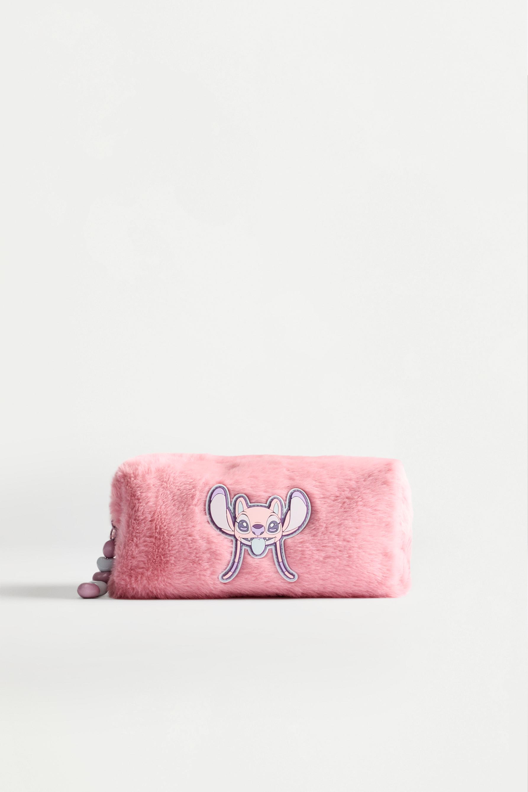 Angel ©Disney fur pencil case — PINK
