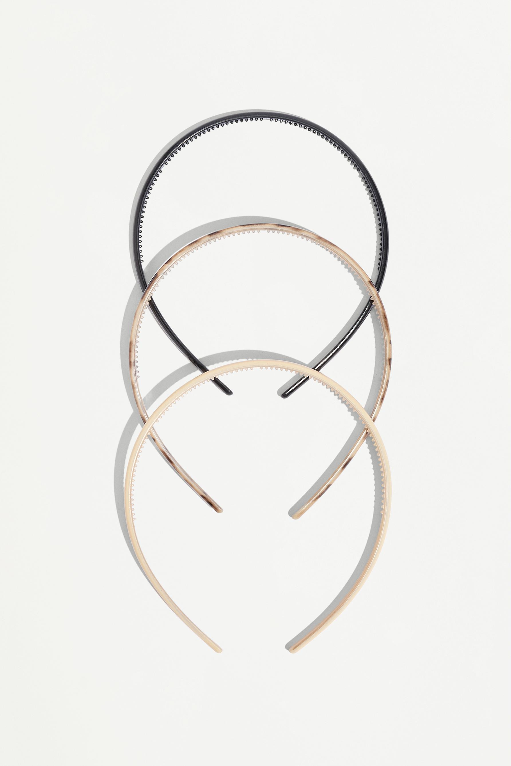 Assorted Headbands (3-Pack) — TORTOISESHELL
