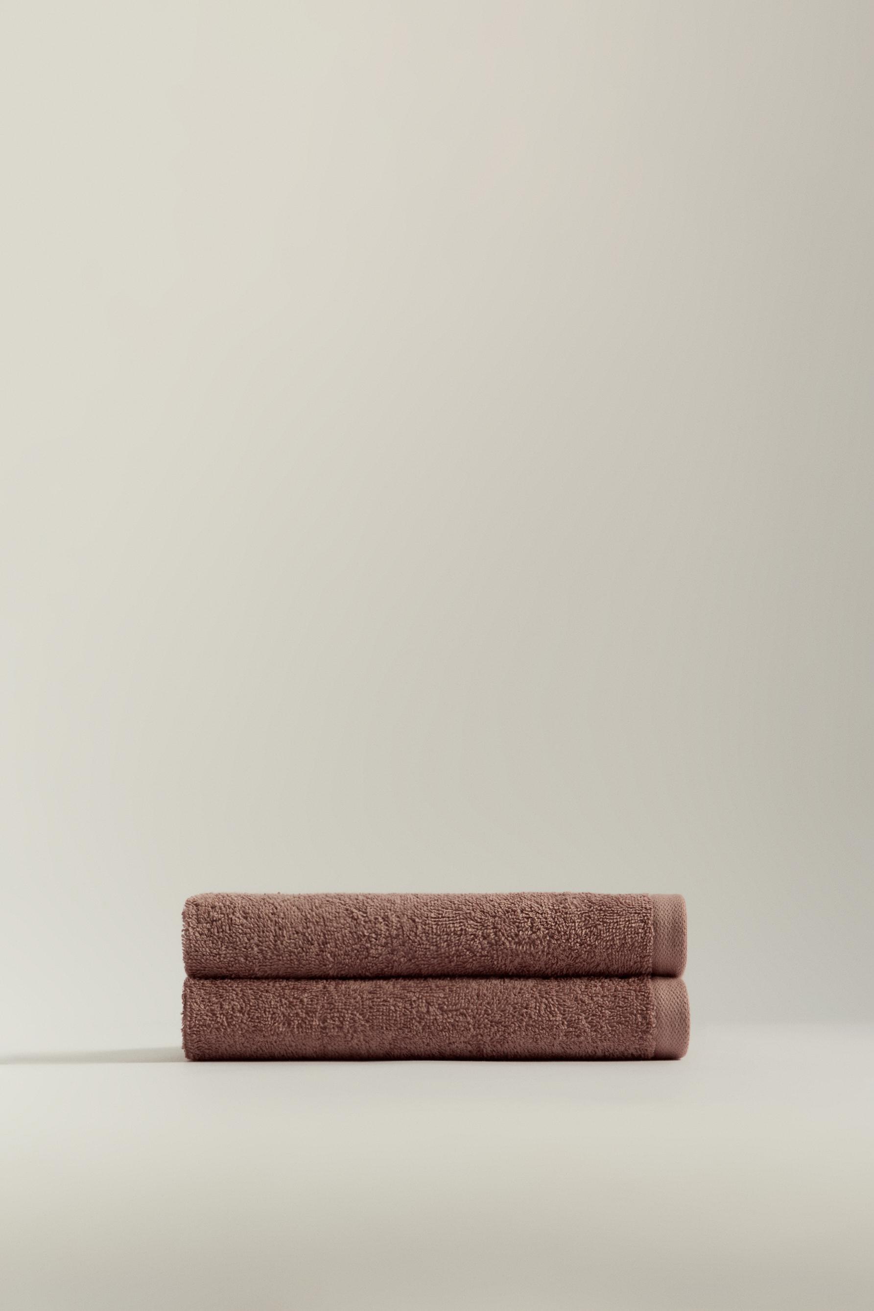 Pack 2 toallas faciales 50 x 30 cm