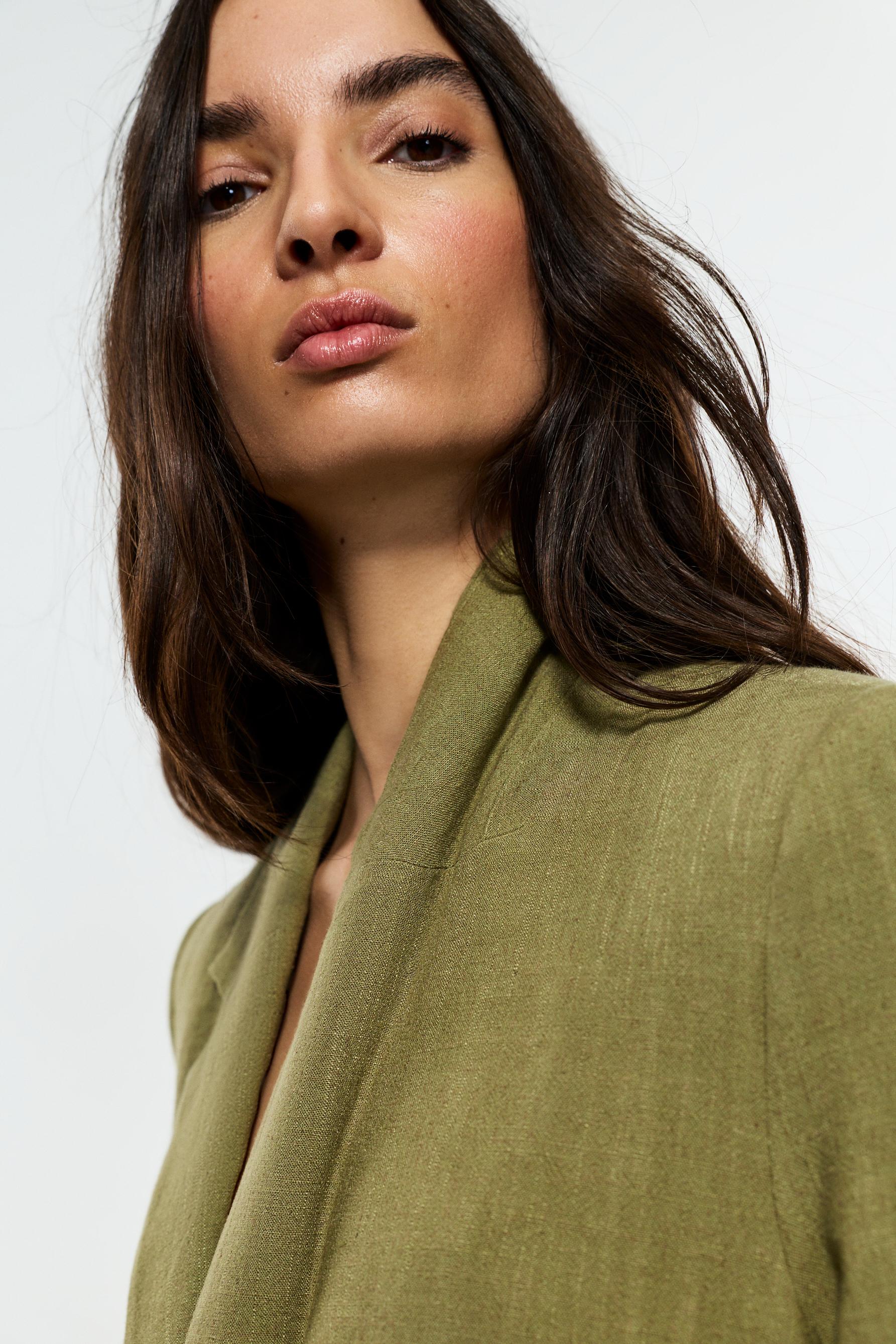 Rustic blazer — MEDIUM KHAKI