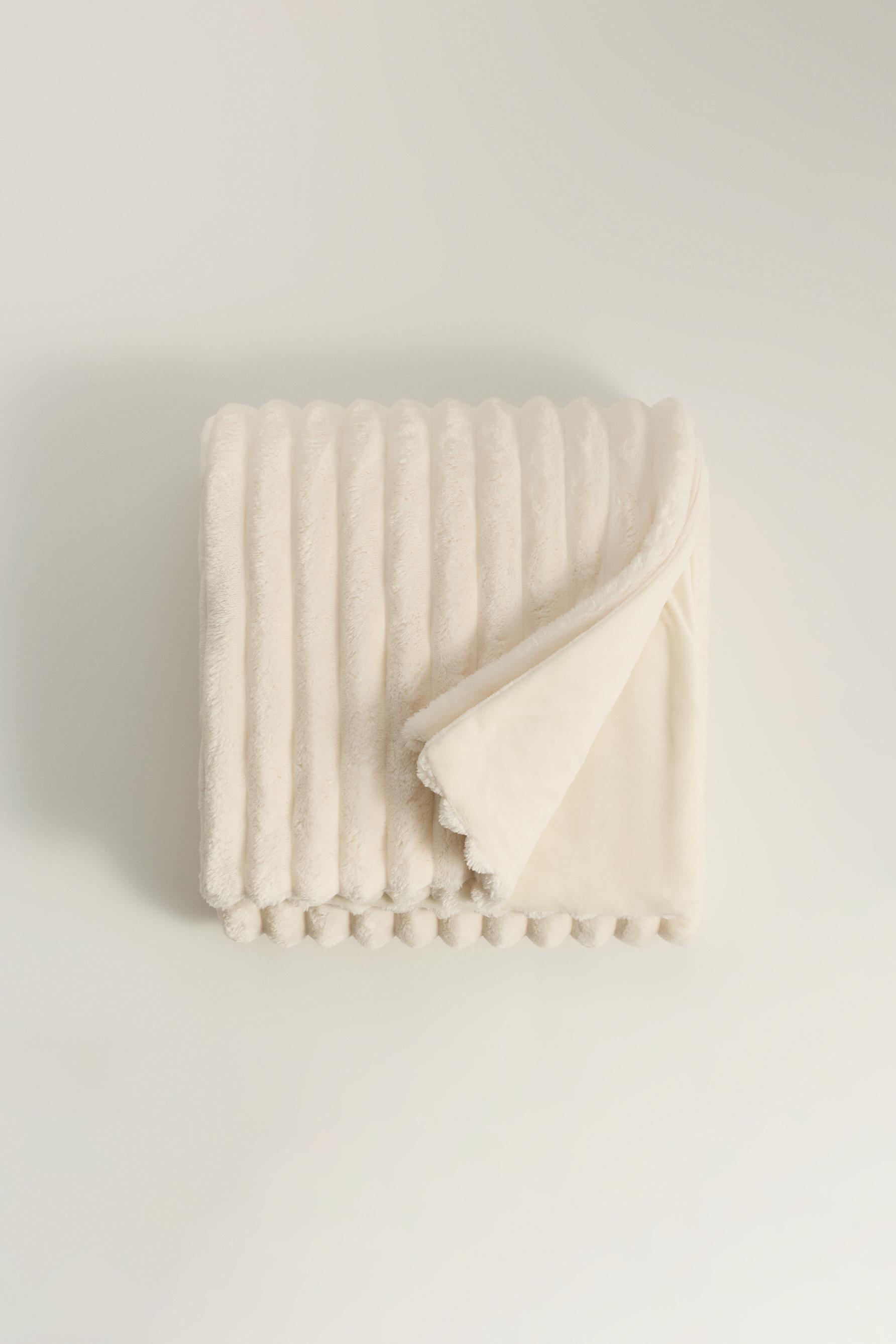 Manta pelito rayas 140 x 190cm