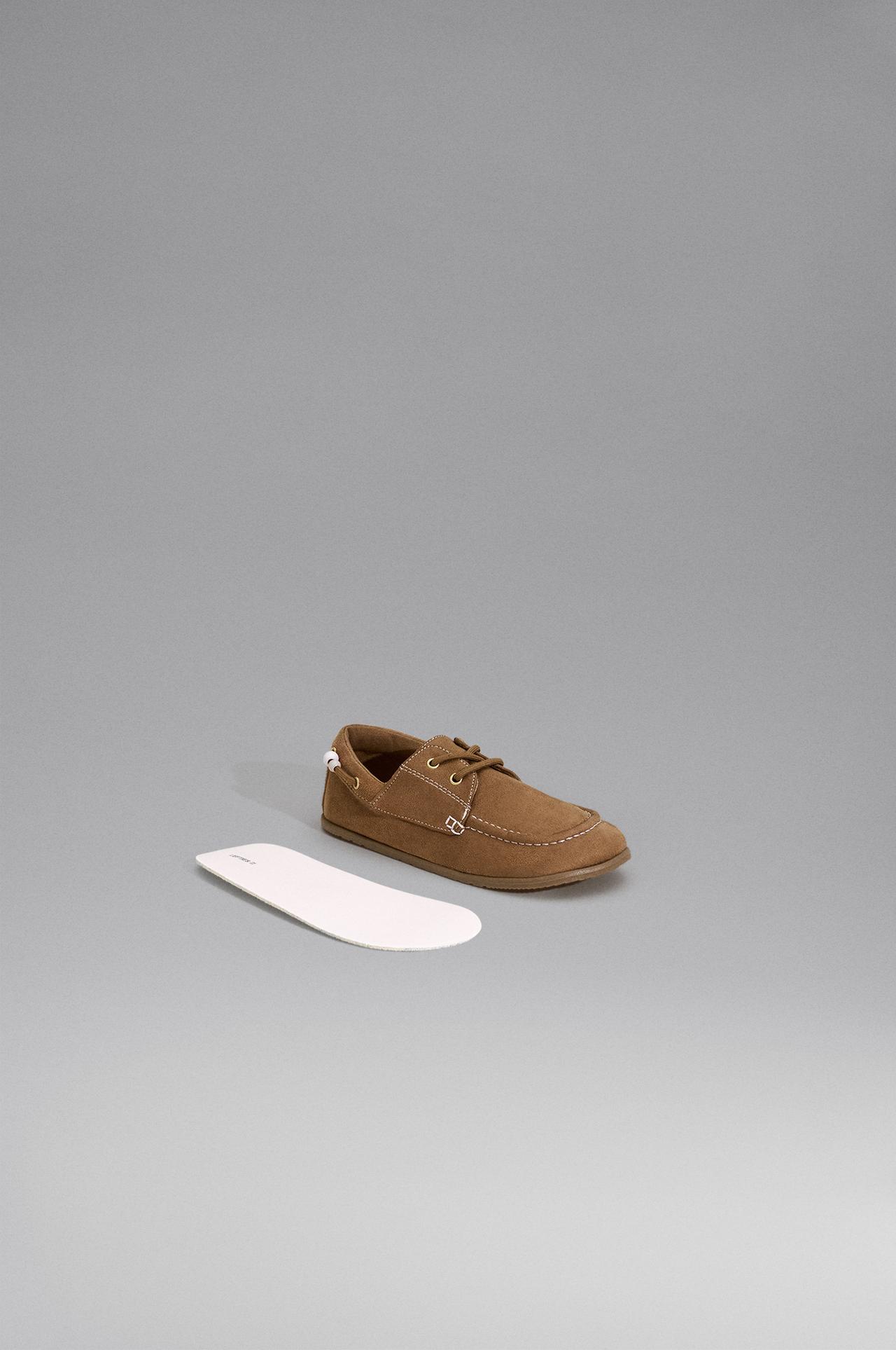 Beaded barefoot loafers — LEATHER