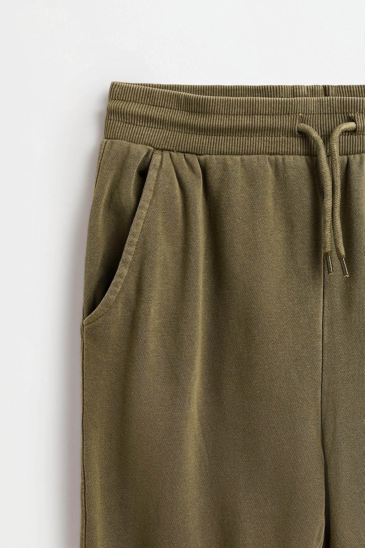 Faded tracksuit trousers — KHAKI