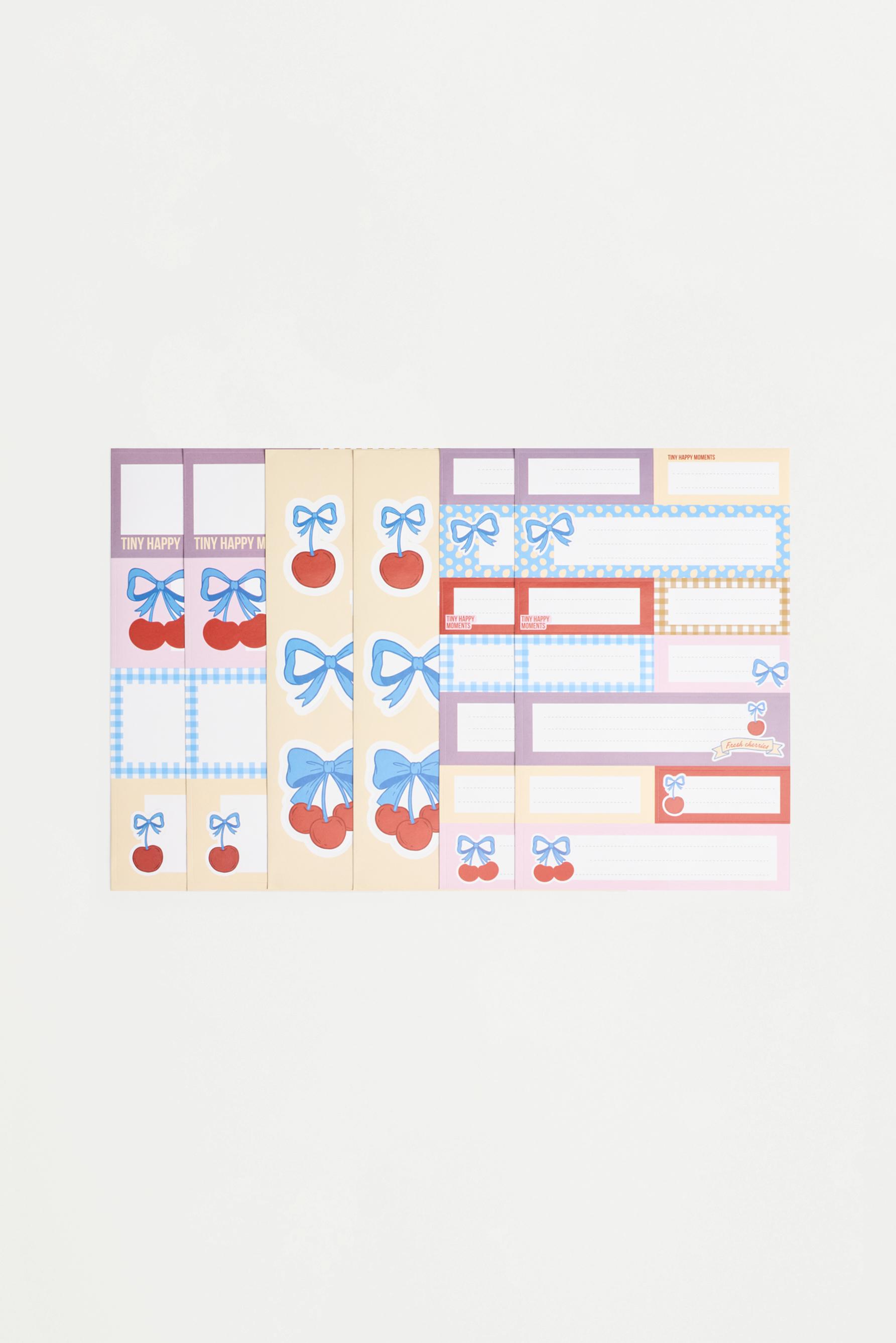 Cherry sticker pack — VARIOUS