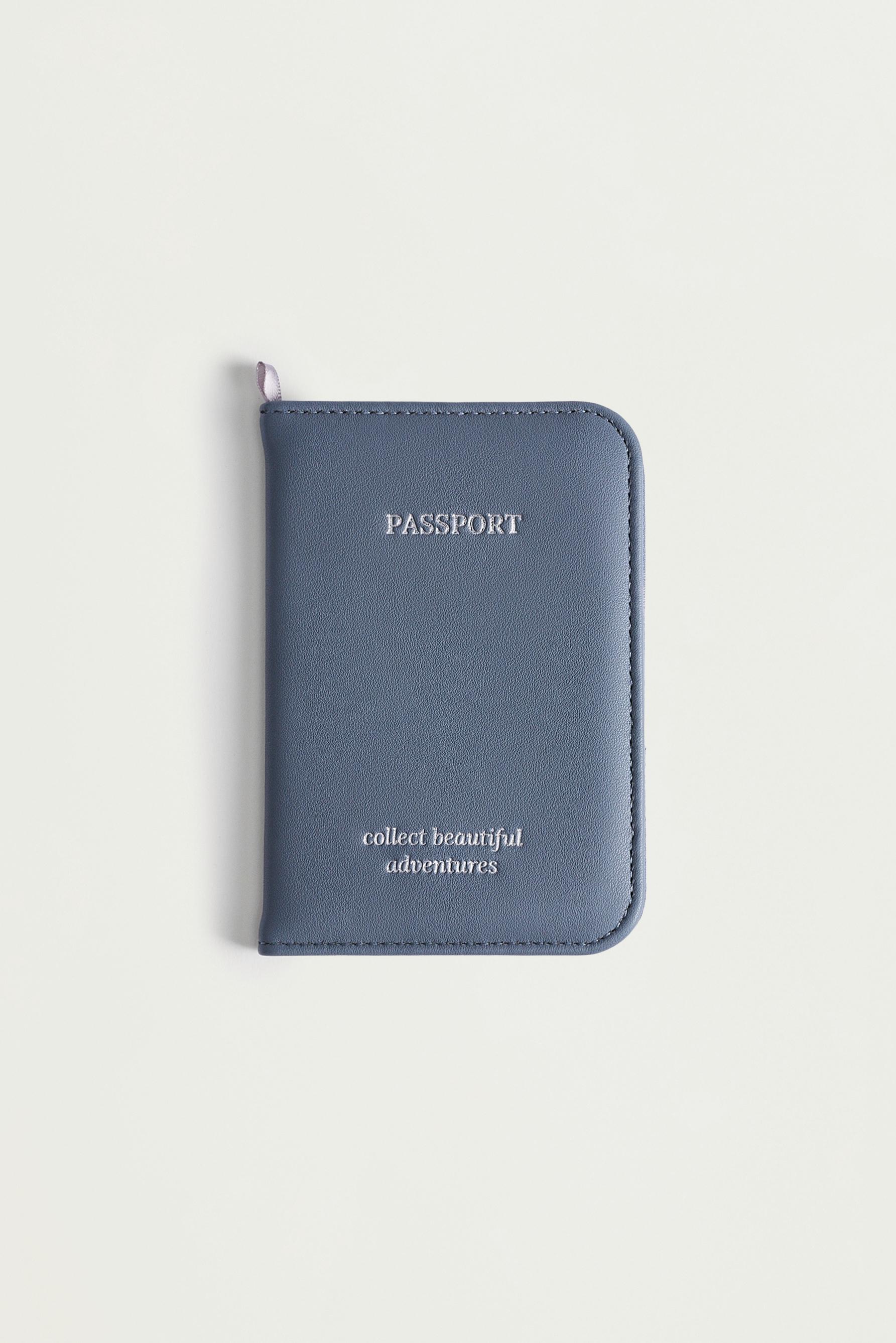 Funda porta pasaporte
