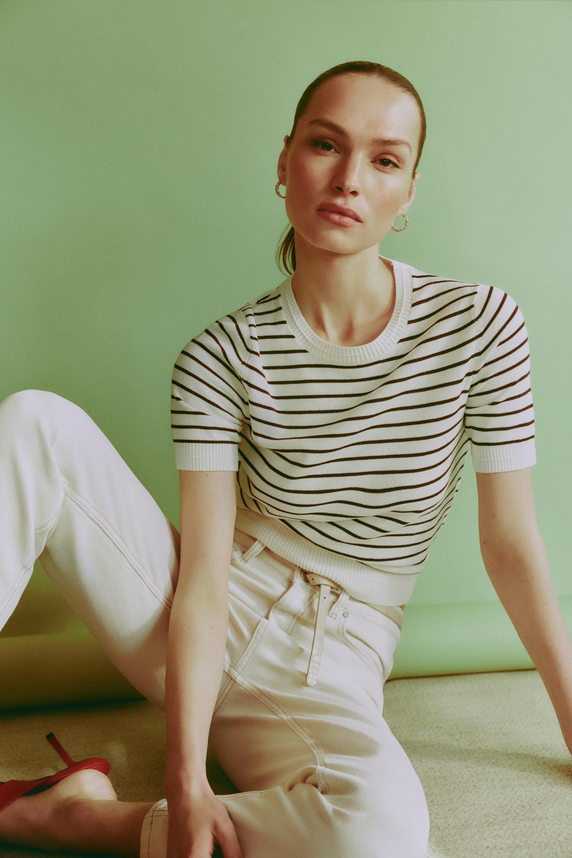 Mom fit jeans — VANILLA