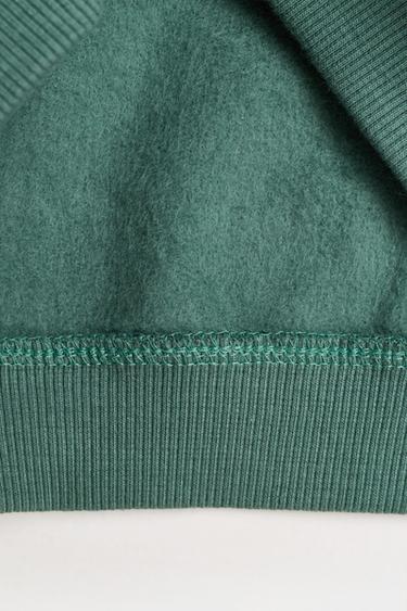 Printed hoodie — GREEN 4