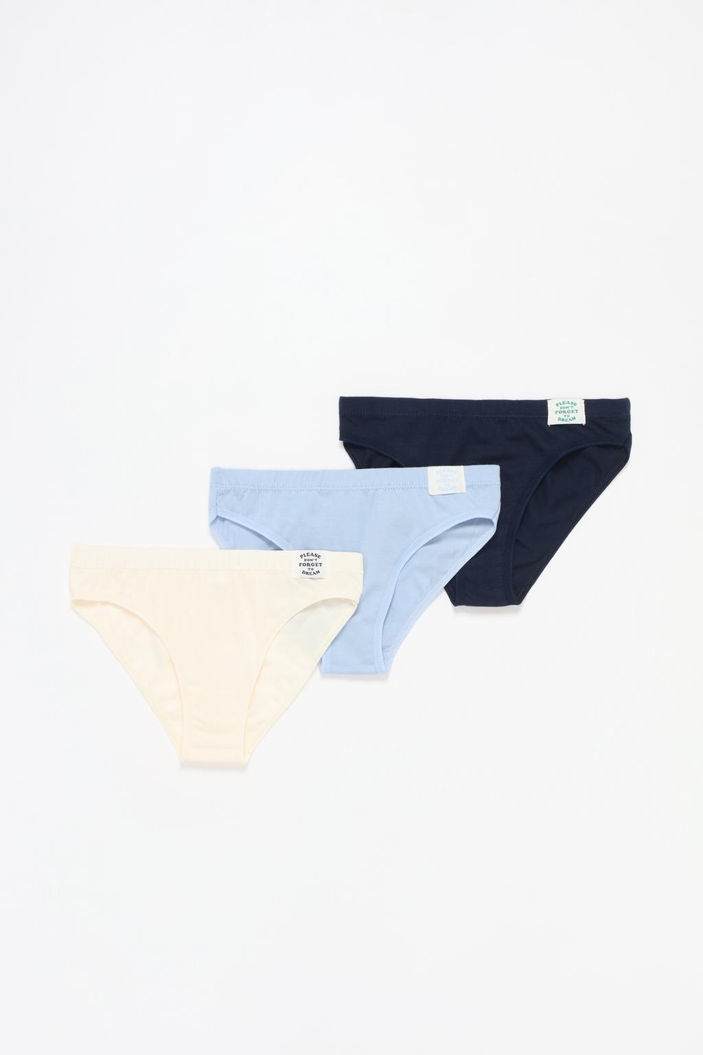 Pack of 3 pairs of basic briefs