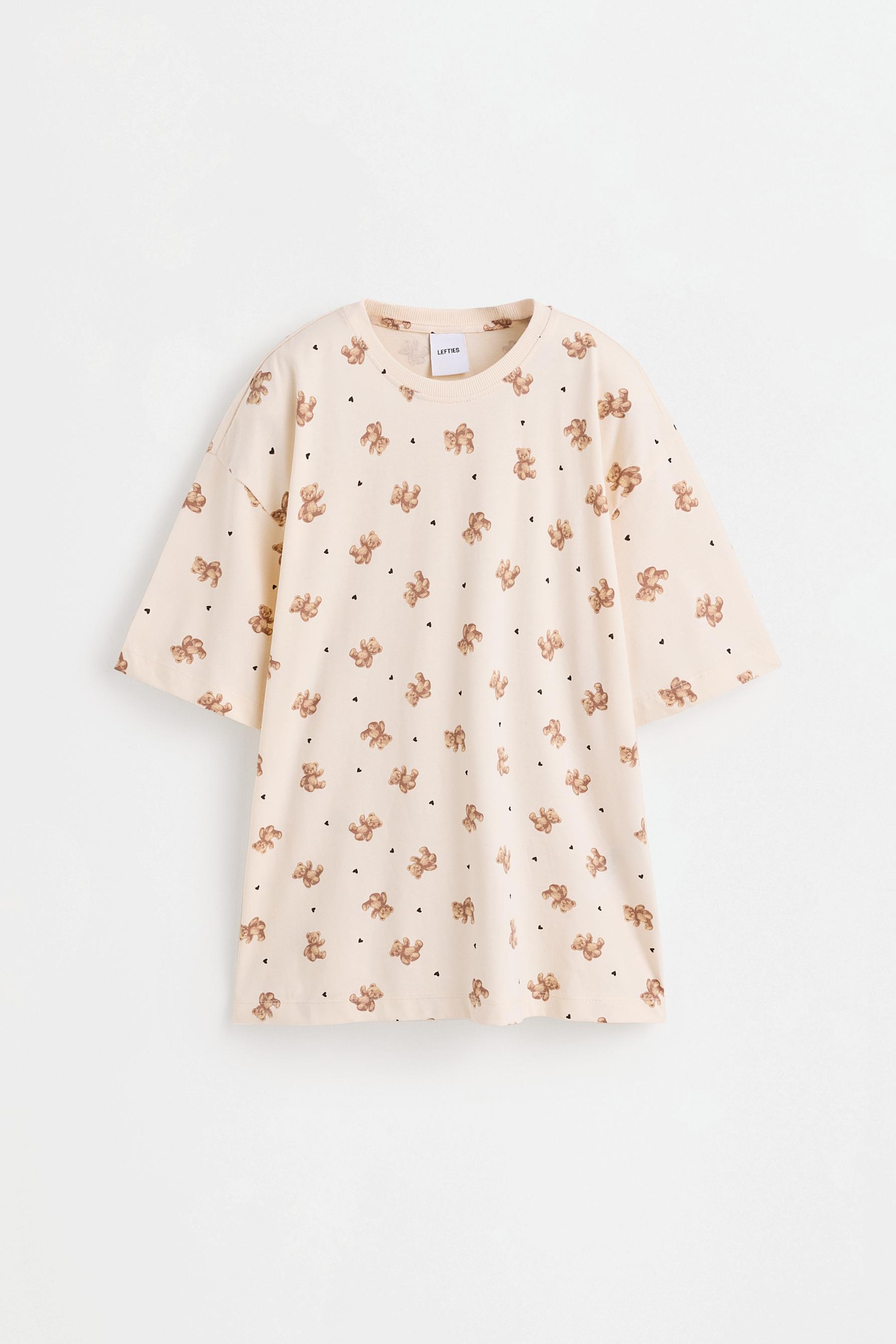 Printed pyjamas — PALE ECRU