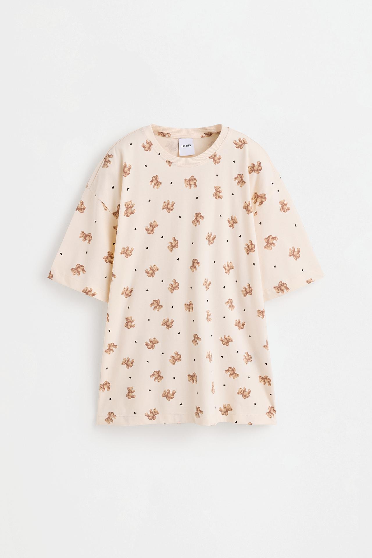 Printed pyjamas — PALE ECRU