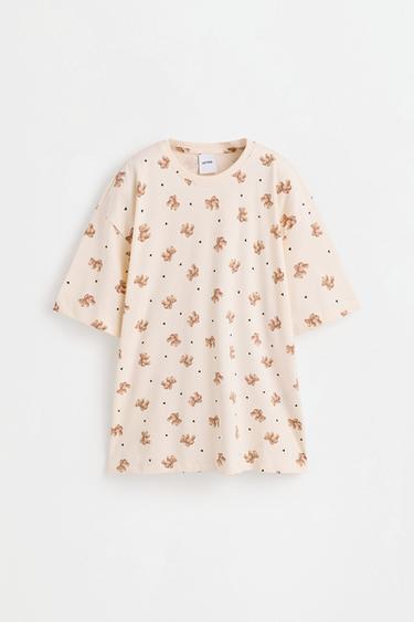 Printed pyjamas — PALE ECRU 7