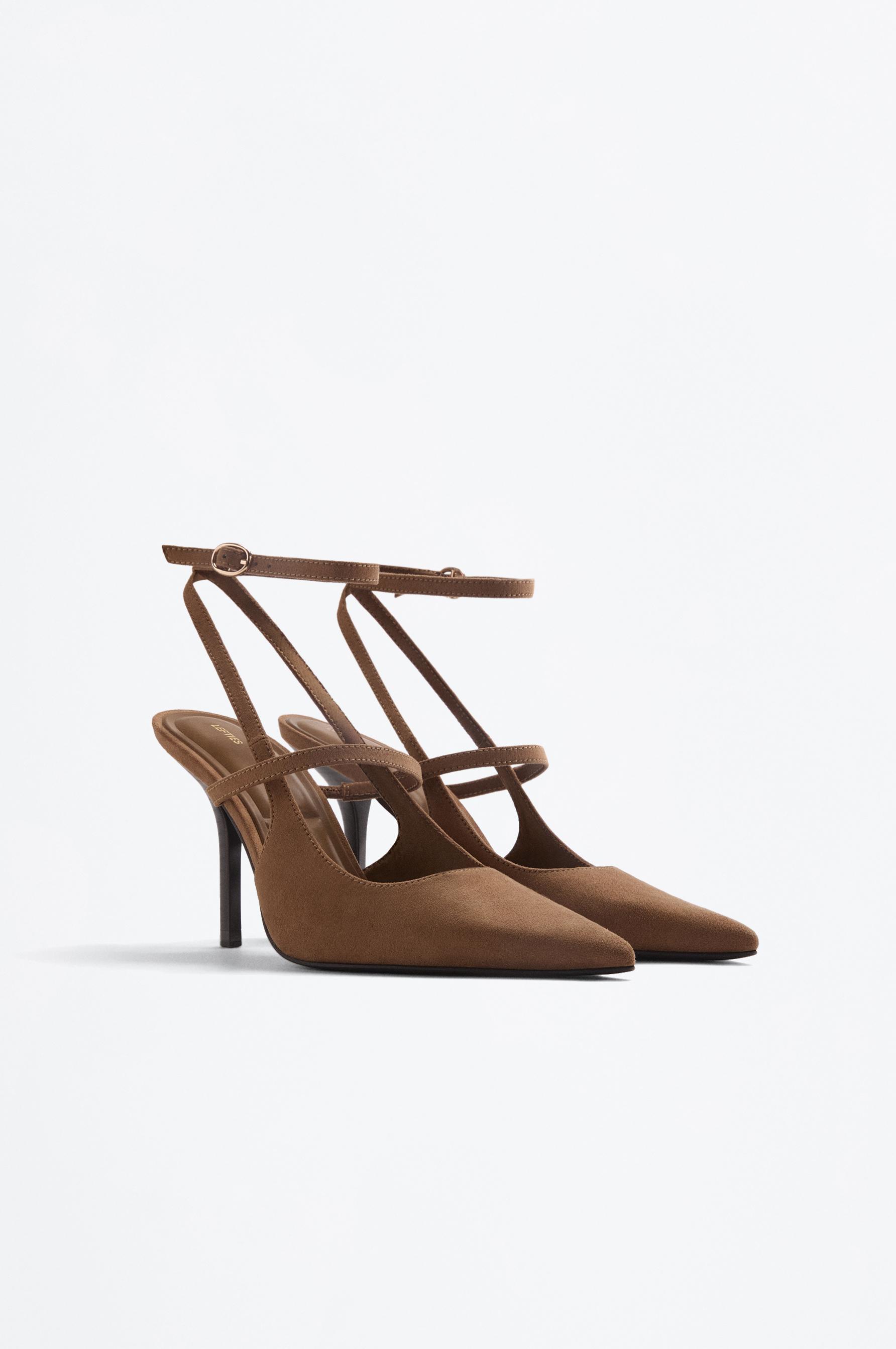 Stiletto heel shoe — LEATHER
