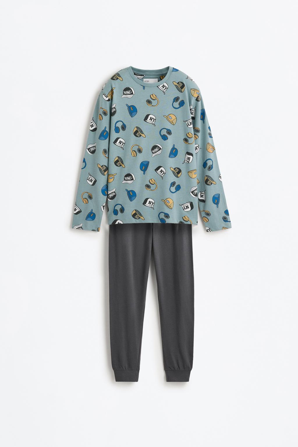 Pixama longo estampado