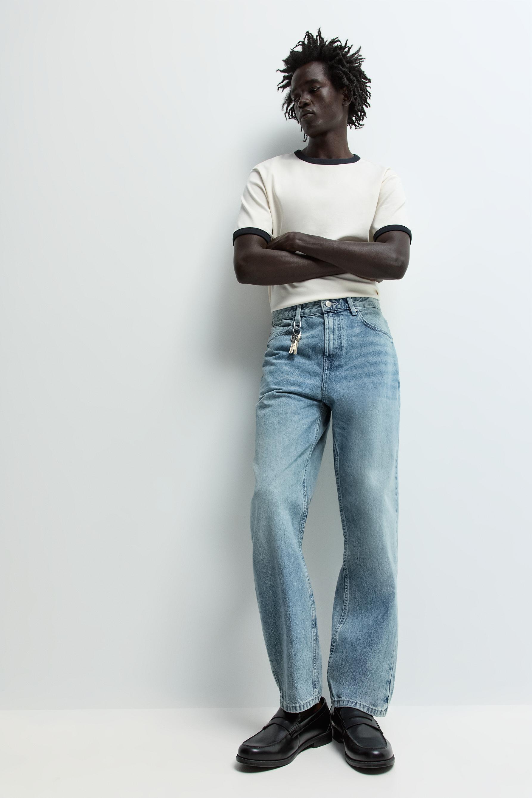Straight jeans — FADED BLUE