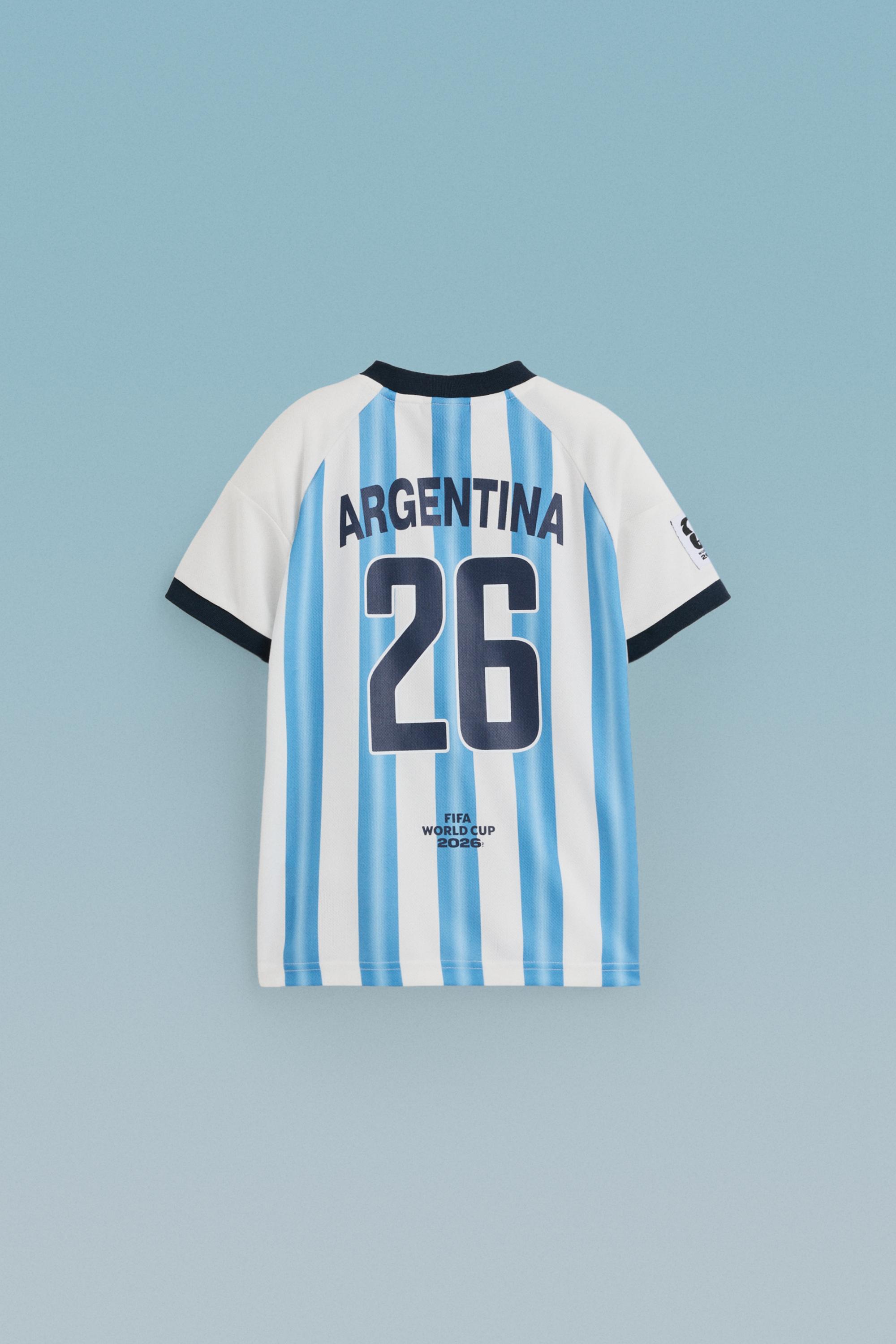 Kids | Argentina FIFA World Cup 2026 Licensed T-Shirt — BLUE