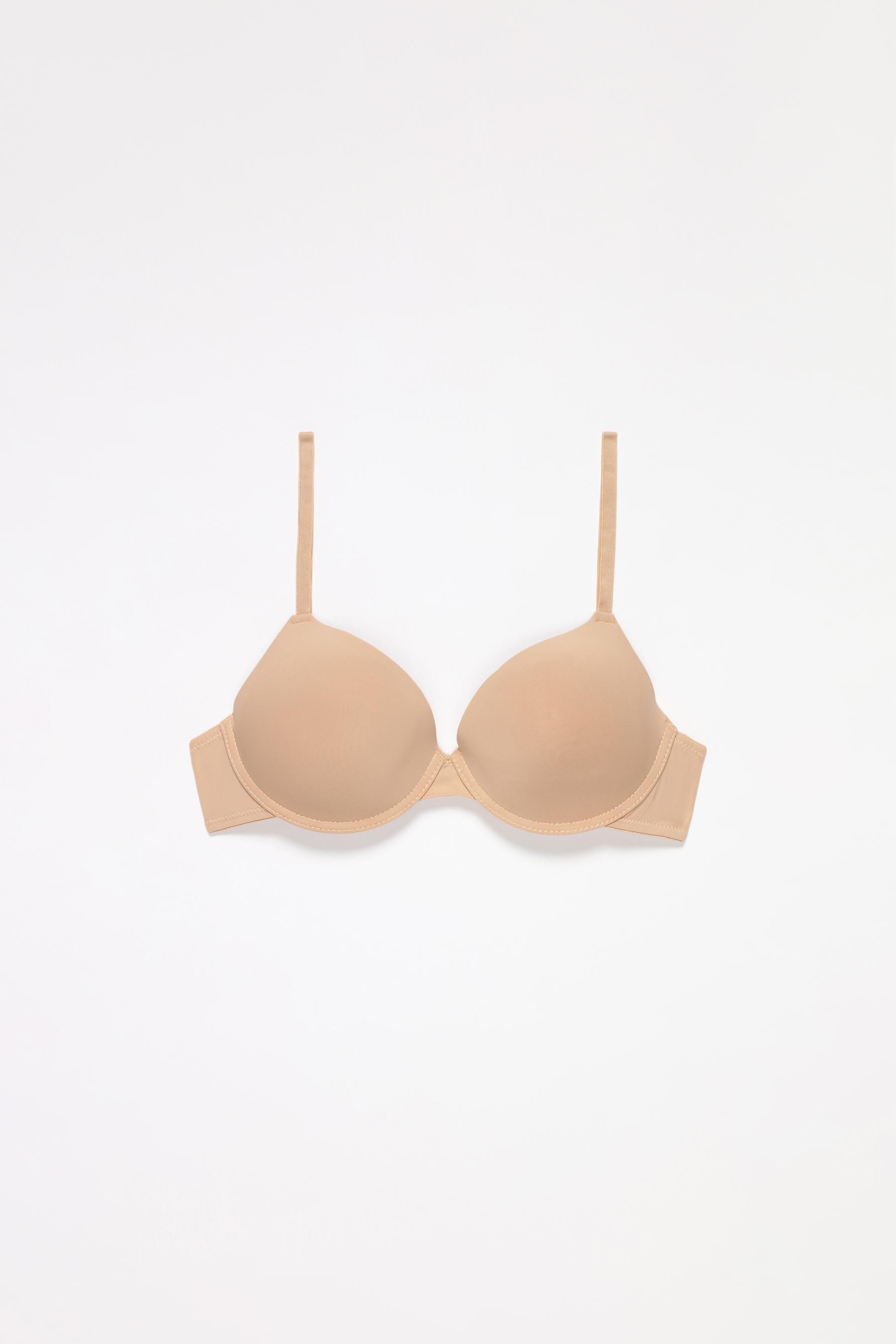 Basic microfibre multi-way bra — PALE PINK